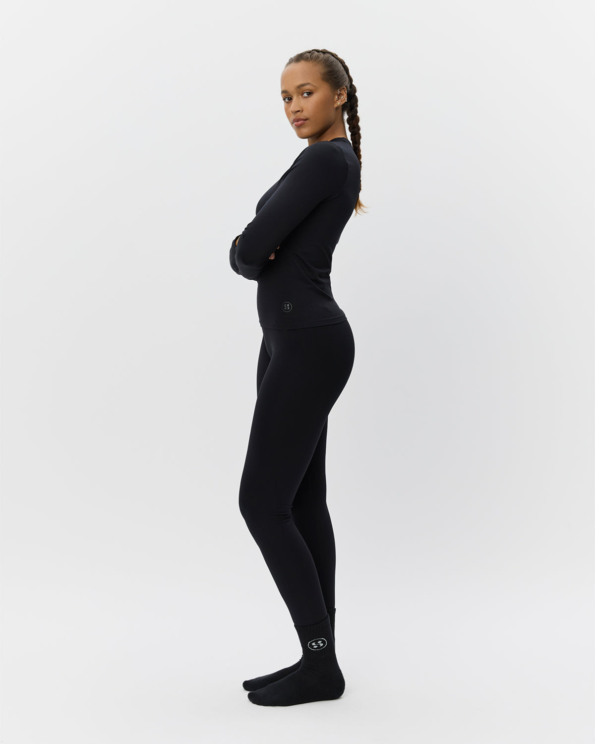 Sofie Schnoor SPORT ADELINASW T-SHIRT LONG SLEEVE T-shirt lang ærmet 1000 Black