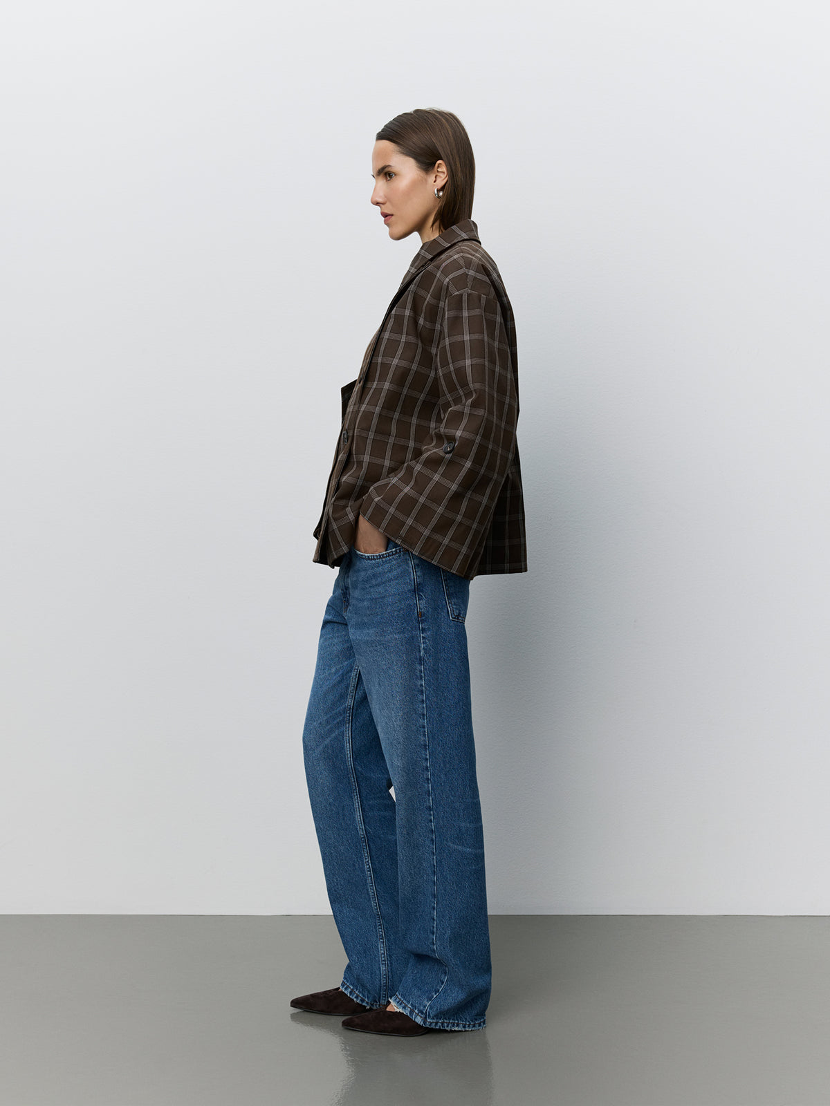 Sofie Schnoor WOMEN AGATHASW TERNET JAKKE Jakke 9147 Brown Check