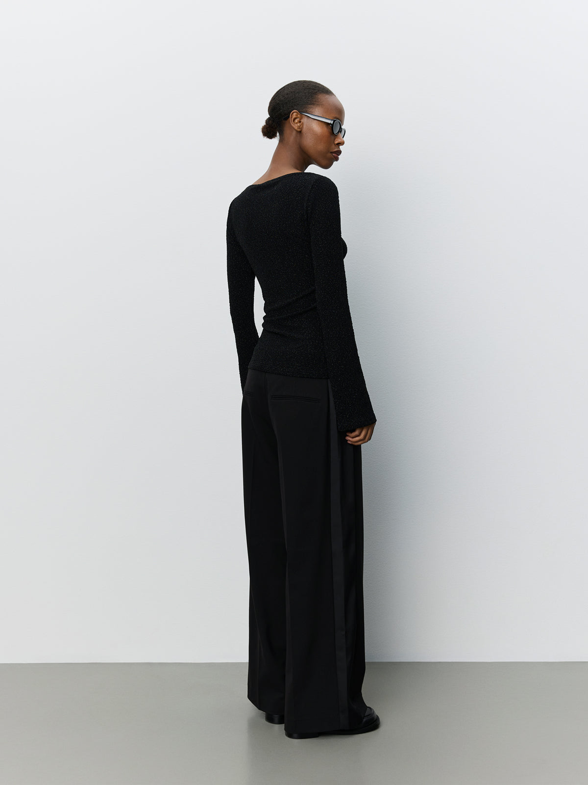 Sofie Schnoor WOMEN ALIKASW TUXEDO BUKSER Buks 1000 Black