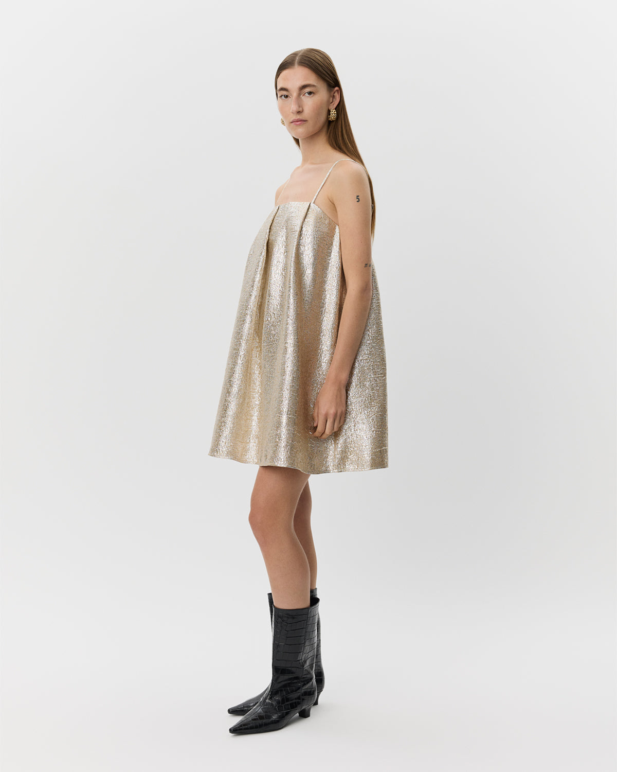 Sofie Schnoor WOMEN ANDYSW KJOLE Kjole 0135 Light Gold