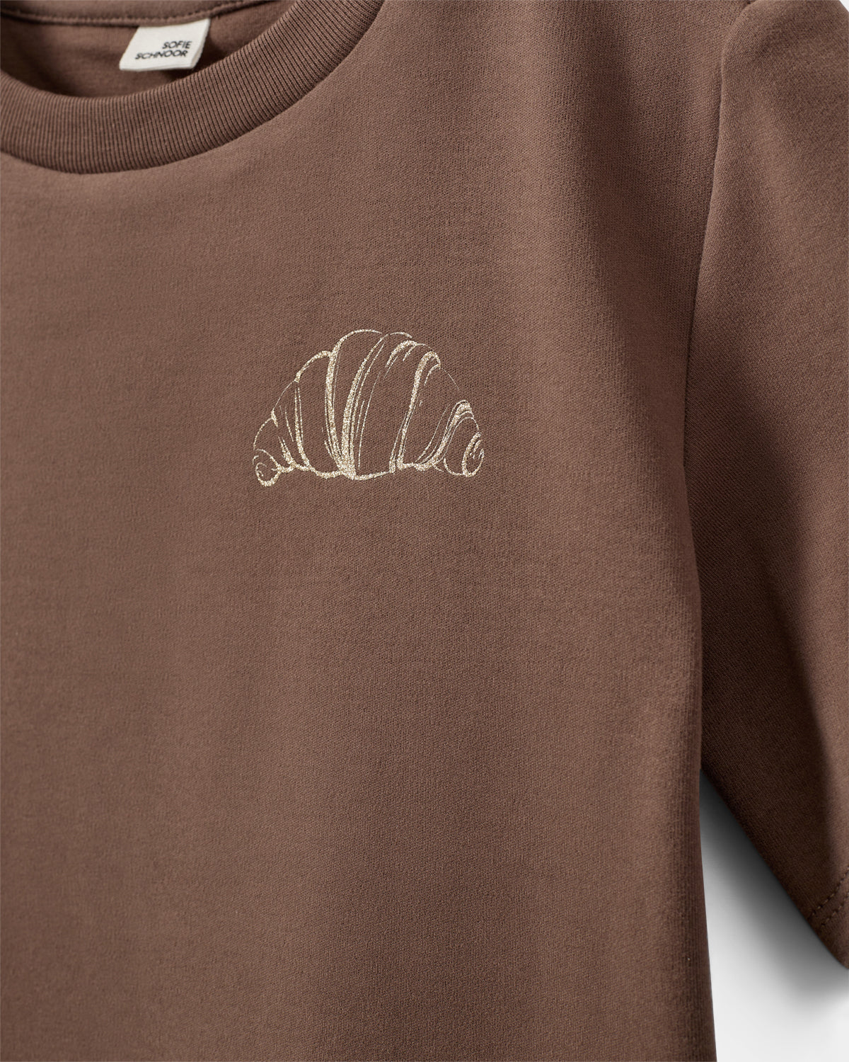 Sofie Schnoor KIDS ASTASK T-SHIRT T-shirt 9067 Brown