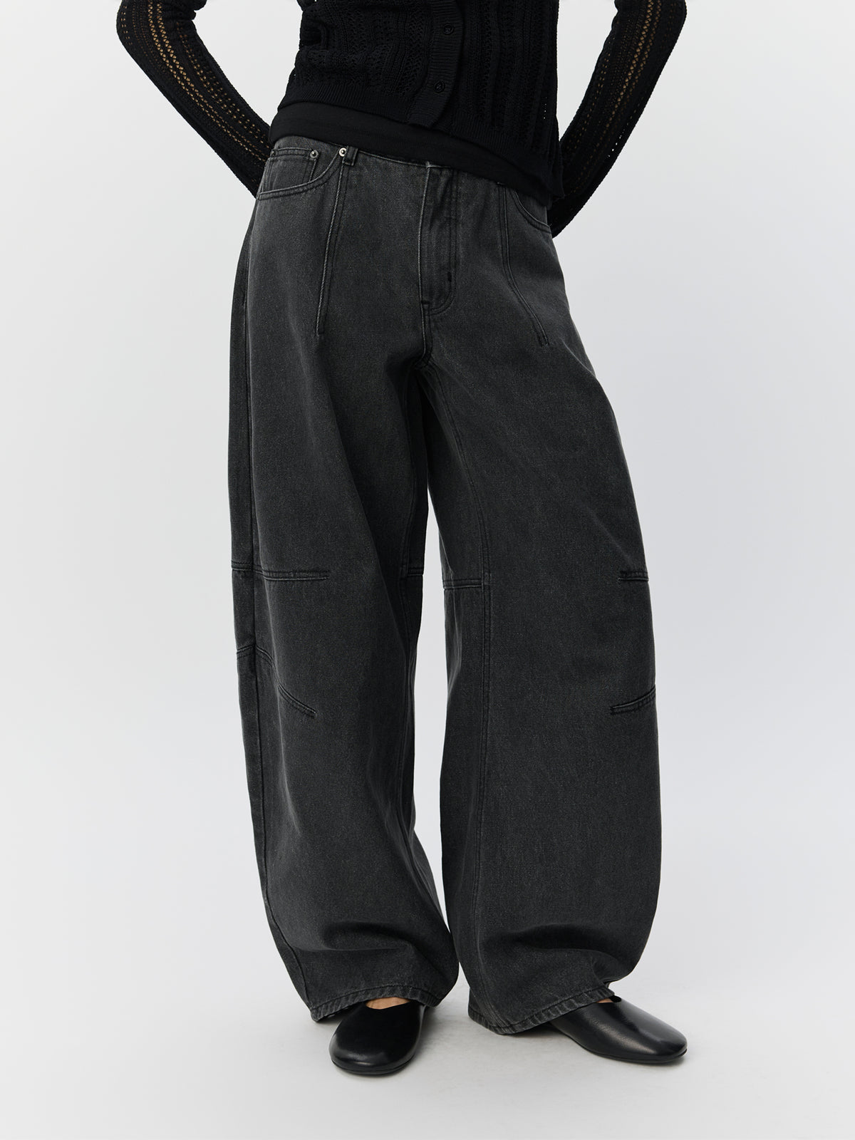 Sofie Schnoor WOMEN BECKASW JEANS Jeans 1024 Black washed Denim