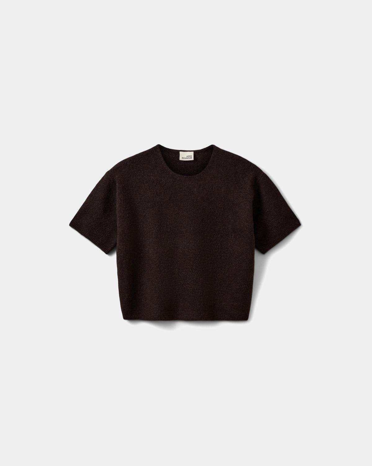Sofie Schnoor YOUNG CERINSY STRIK Bluse 7025 Dark brown