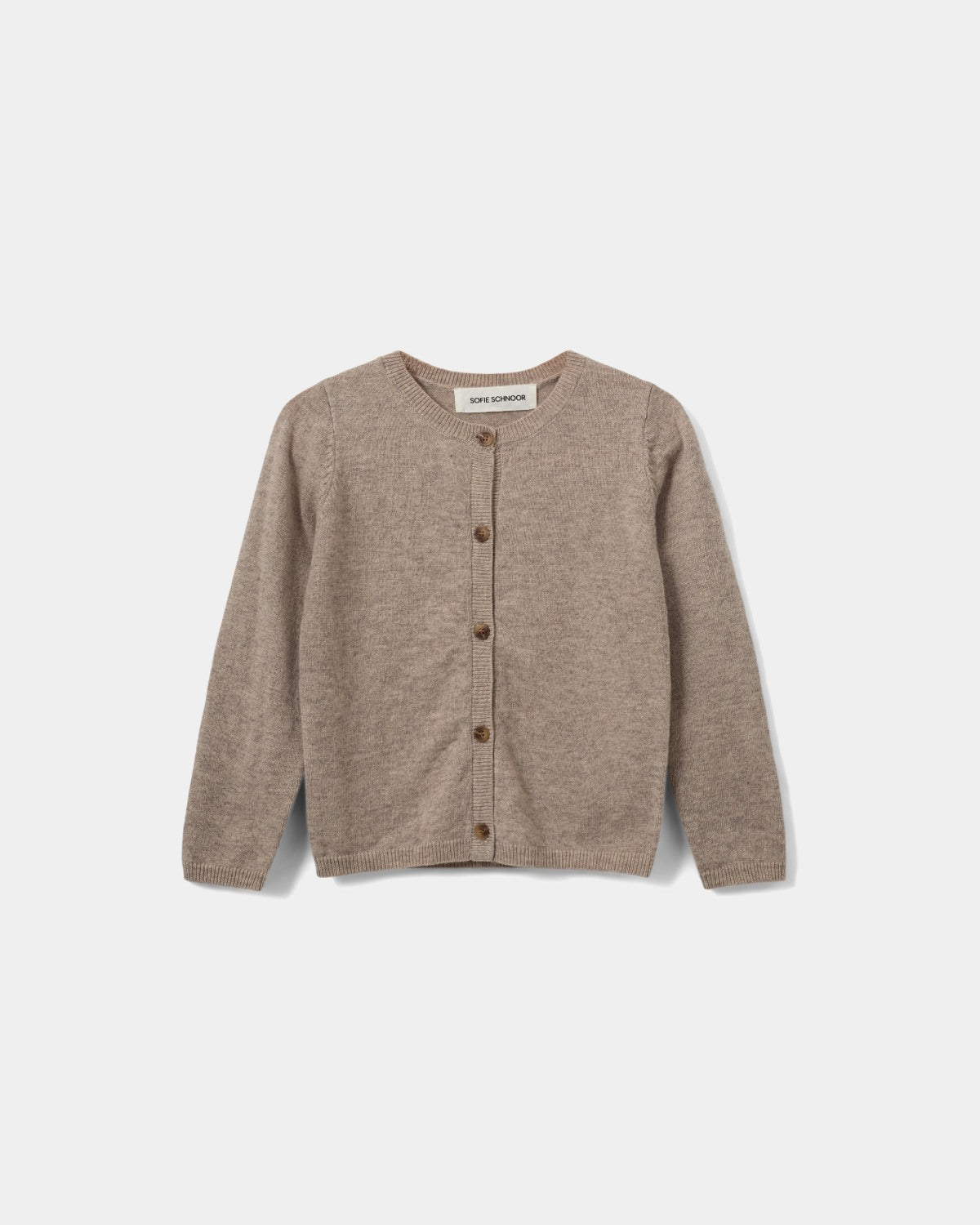 Sofie Schnoor KIDS CISSESK CARDIGAN Cardigan 7071 Brown melange