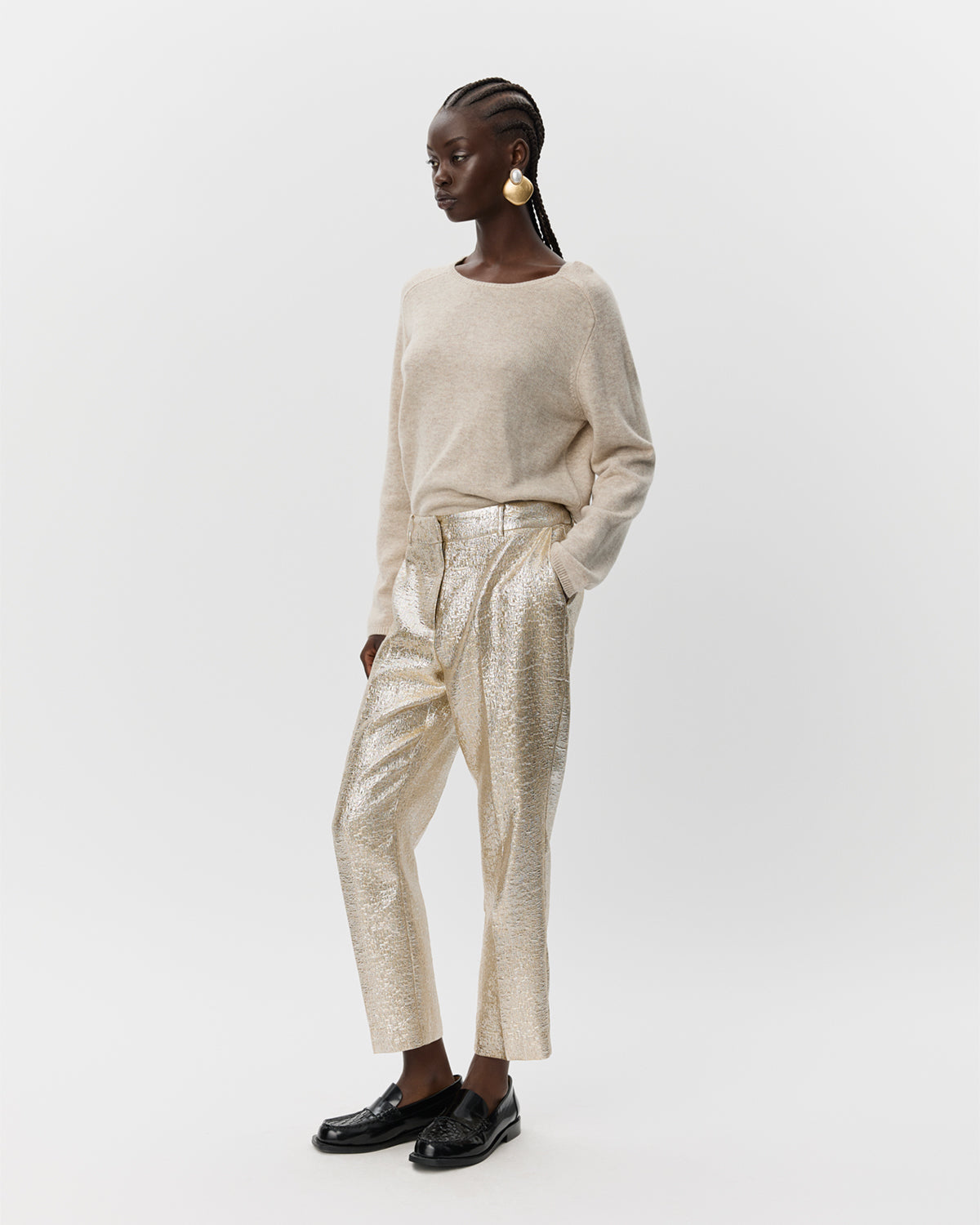 Sofie Schnoor WOMEN CORDELIASW BUKSER Buks 0135 Light Gold