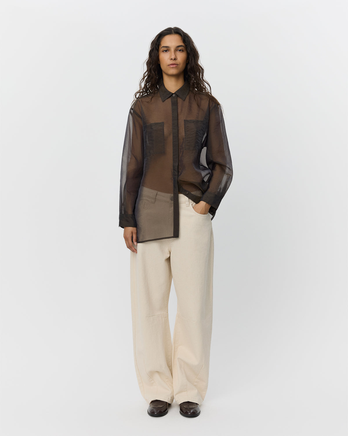 Sofie Schnoor WOMEN DONNASW SKJORTE Skjorte 7025 Dark brown