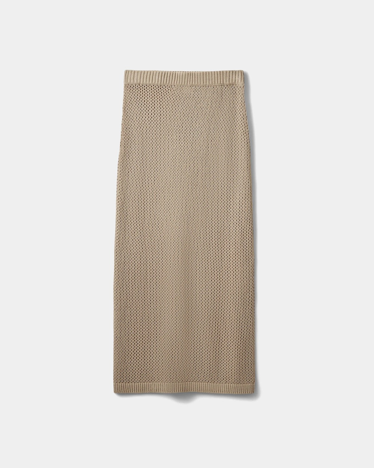 Sofie Schnoor WOMEN ELADASW STRIK MAXI NEDERDEL Nederdel 8058 Feather Gray