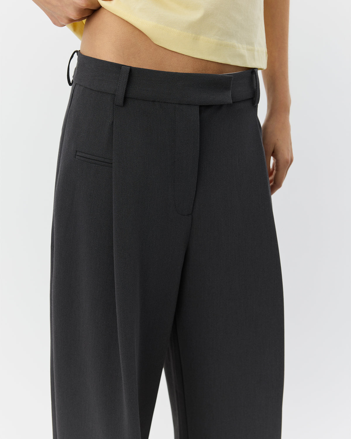 Sofie Schnoor WOMEN ELSABETHSW SUITING BUKSER Buks 8008 Dark grey
