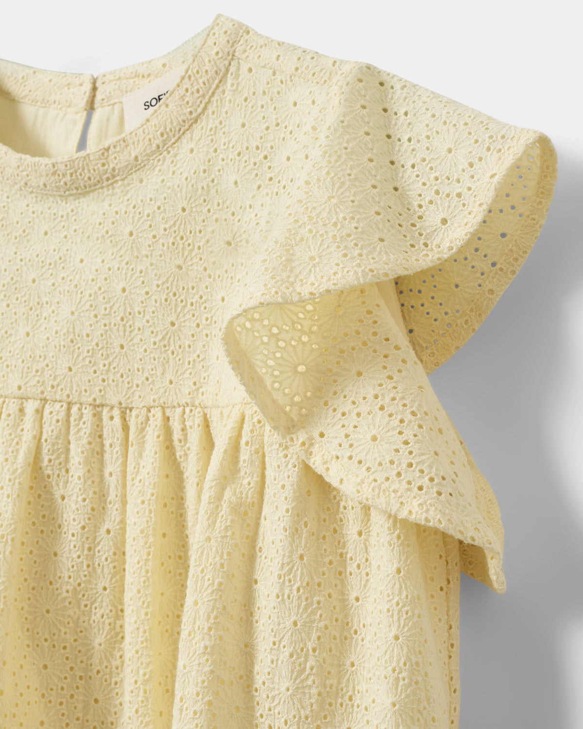Sofie Schnoor YOUNG FAIZASY TOP Skjorte 2042 Butter Yellow