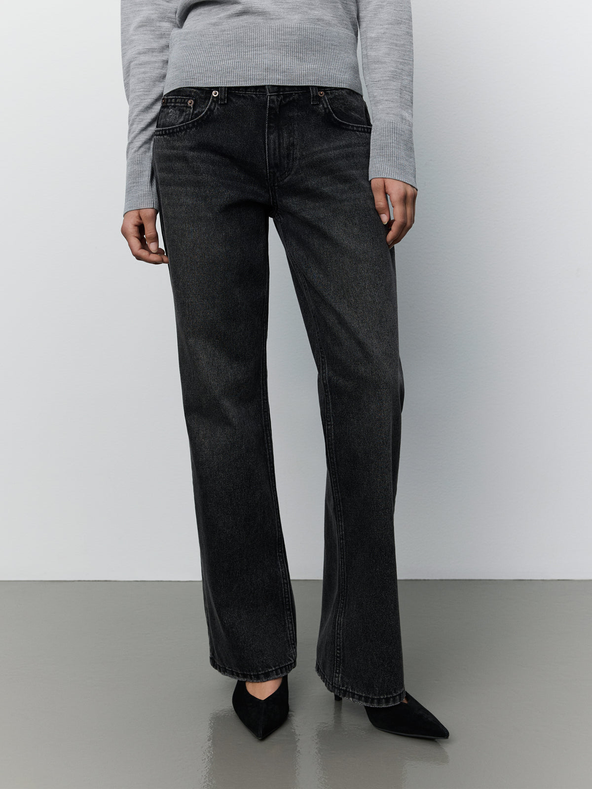 Sofie Schnoor WOMEN RIOSW JEANS Jeans 1024 Black washed Denim
