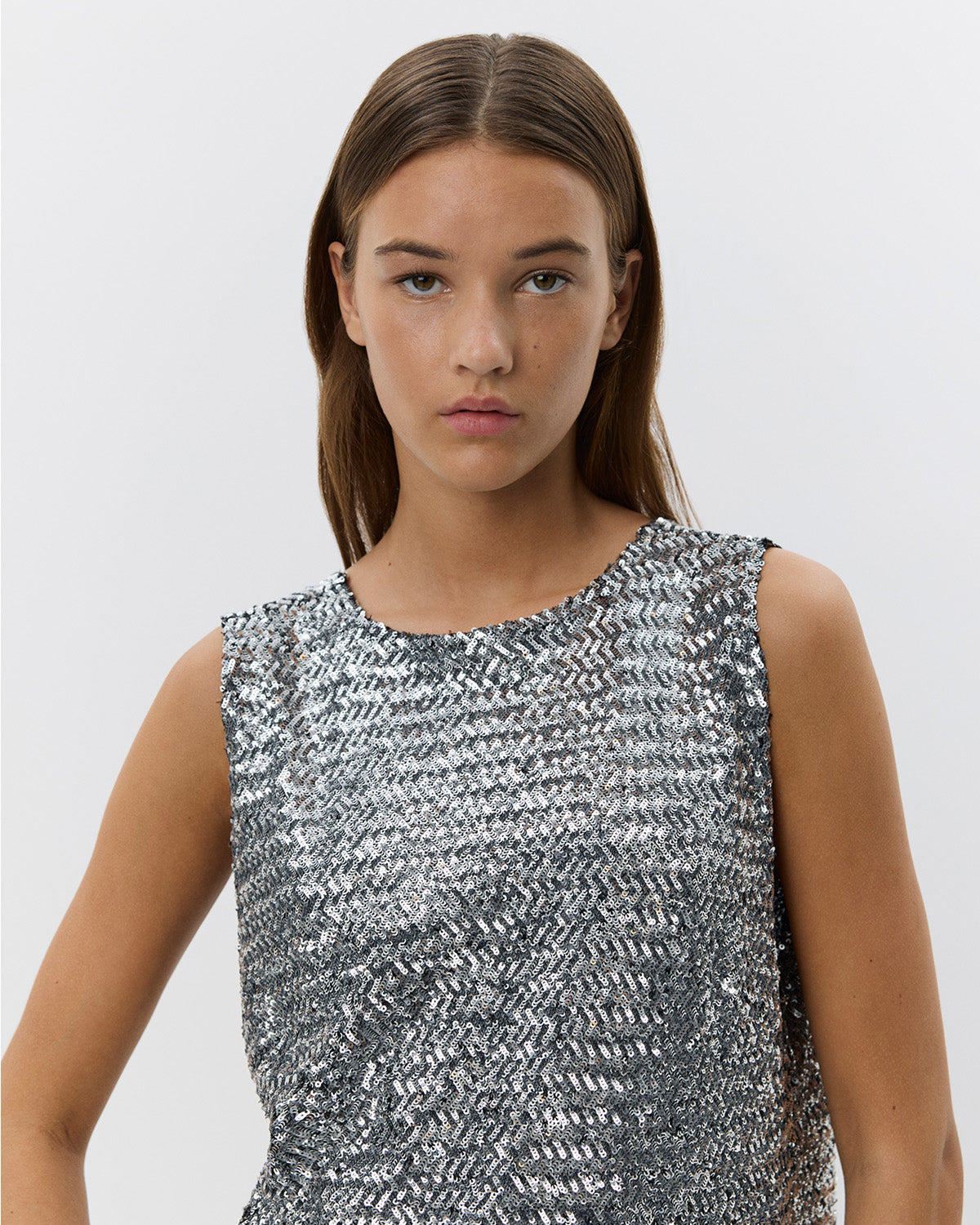 Sofie Schnoor WOMEN INAYASW TOP Top 8037 Silver