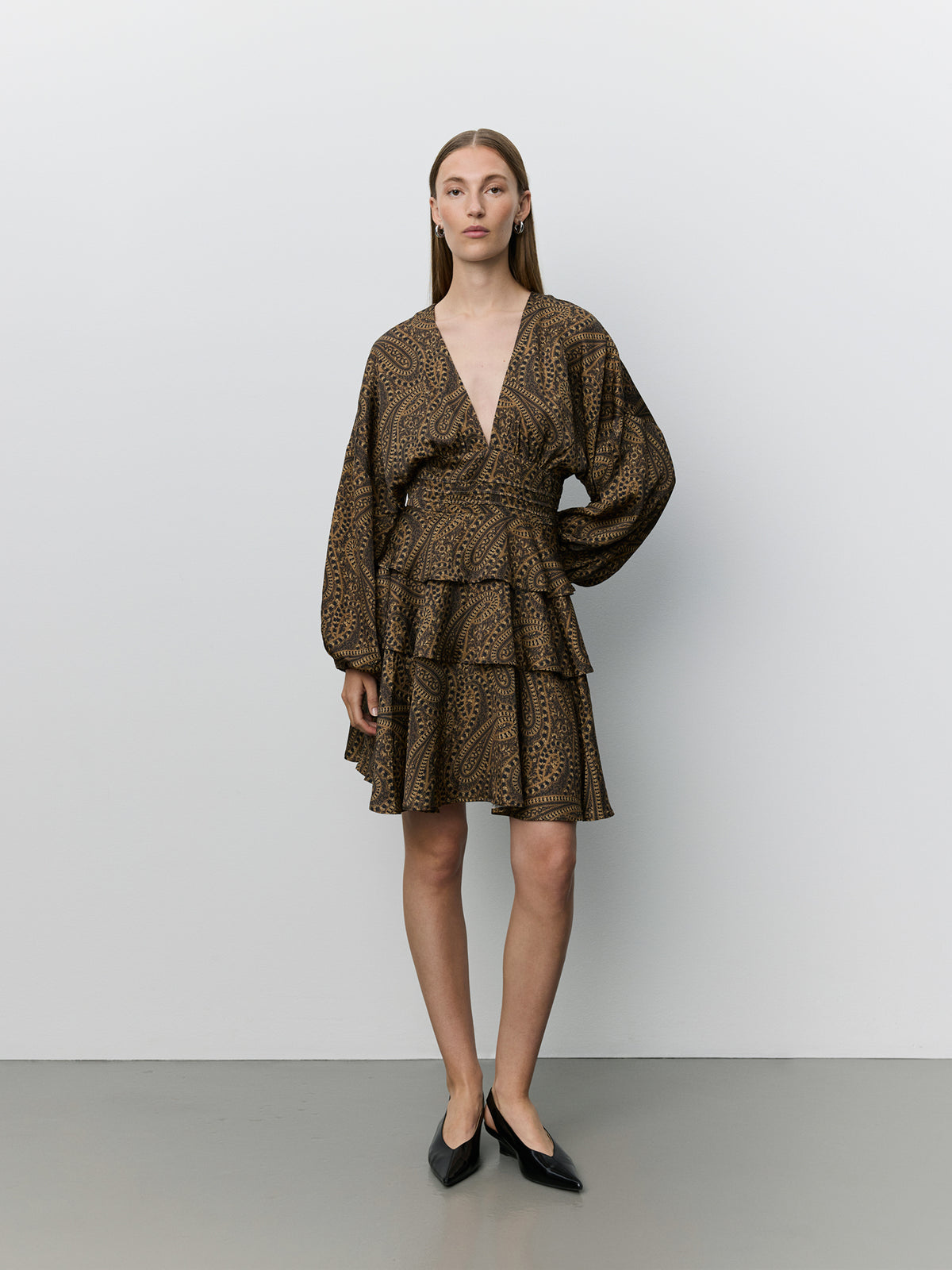 Sofie Schnoor WOMEN JOVANASW KJOLE Kjole 9099 Middle Brown