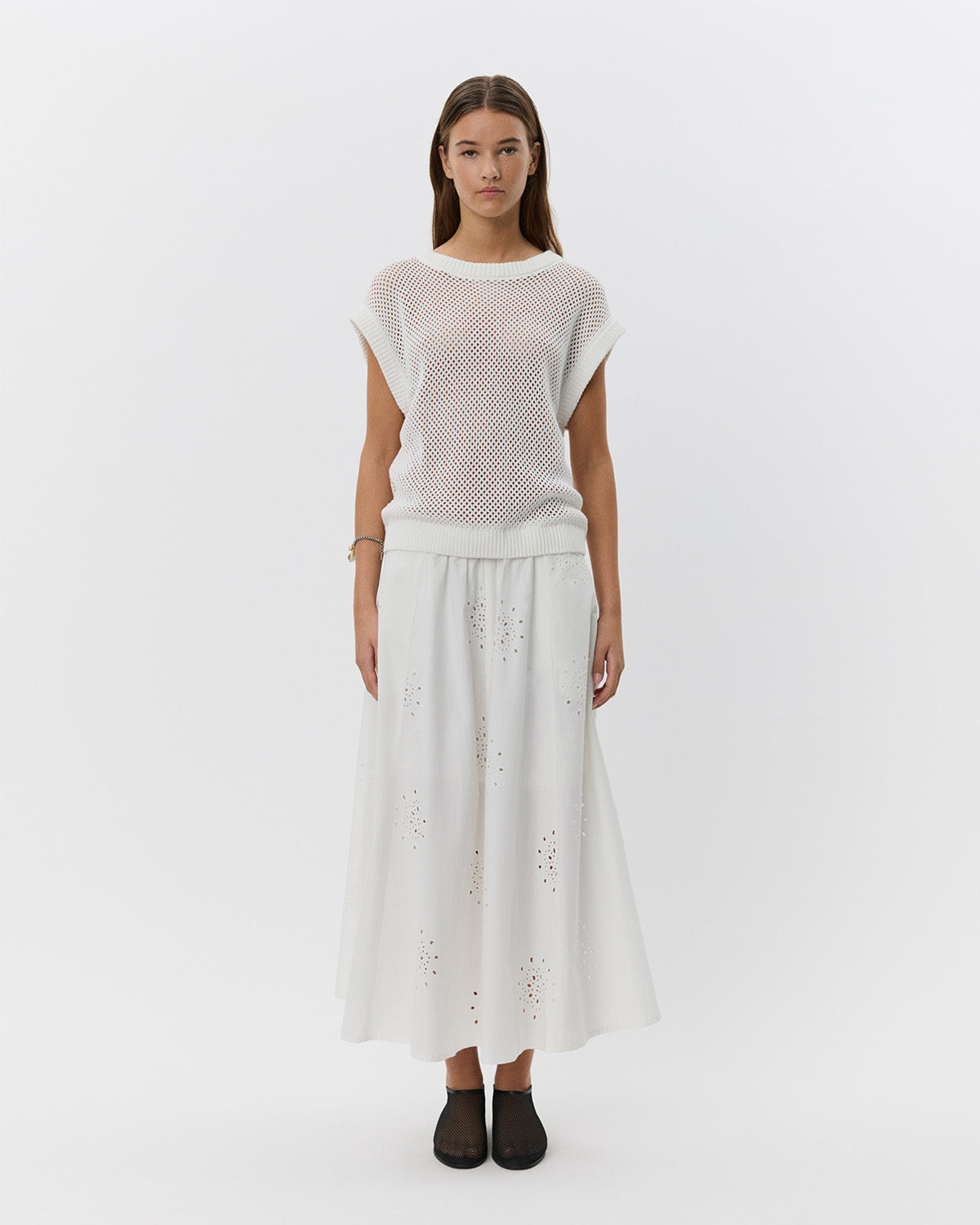Sofie Schnoor WOMEN KATTIASW NEDERDEL Nederdel 0124 Snow white