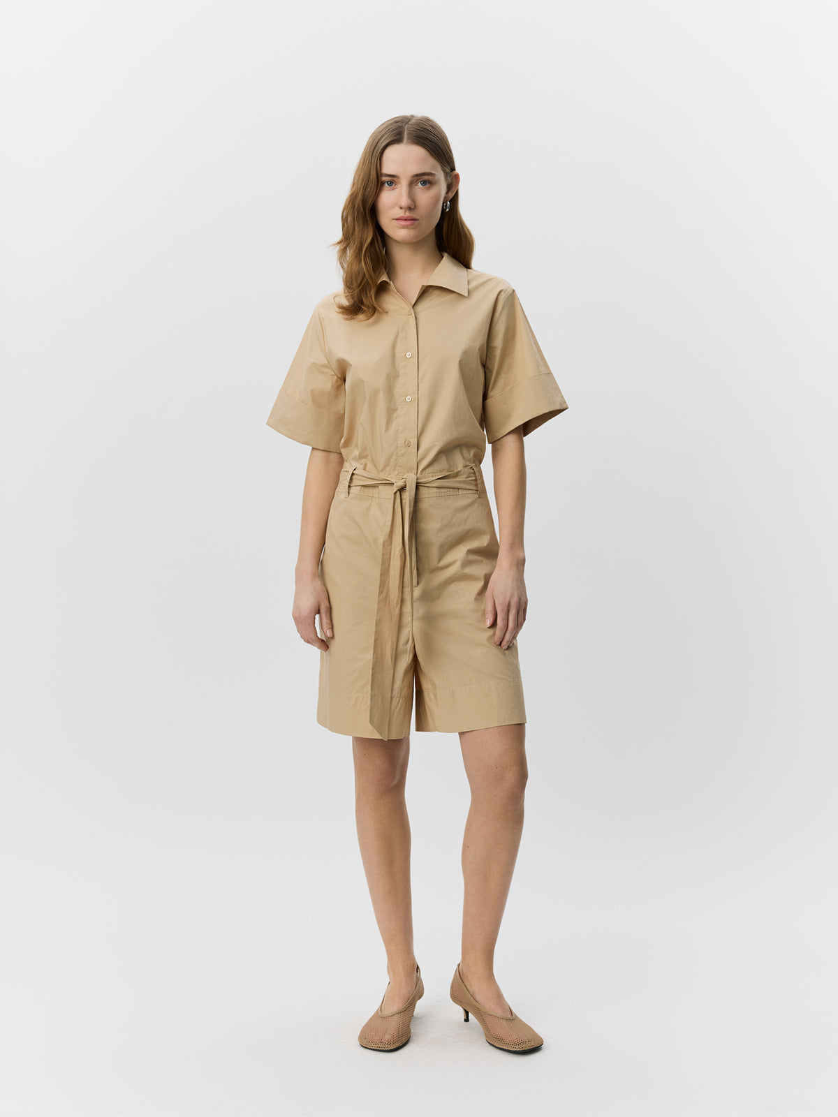 Sofie Schnoor WOMEN KOASW OVERSIZED BUKSEDRAGT Jumpsuit 7015 Beige