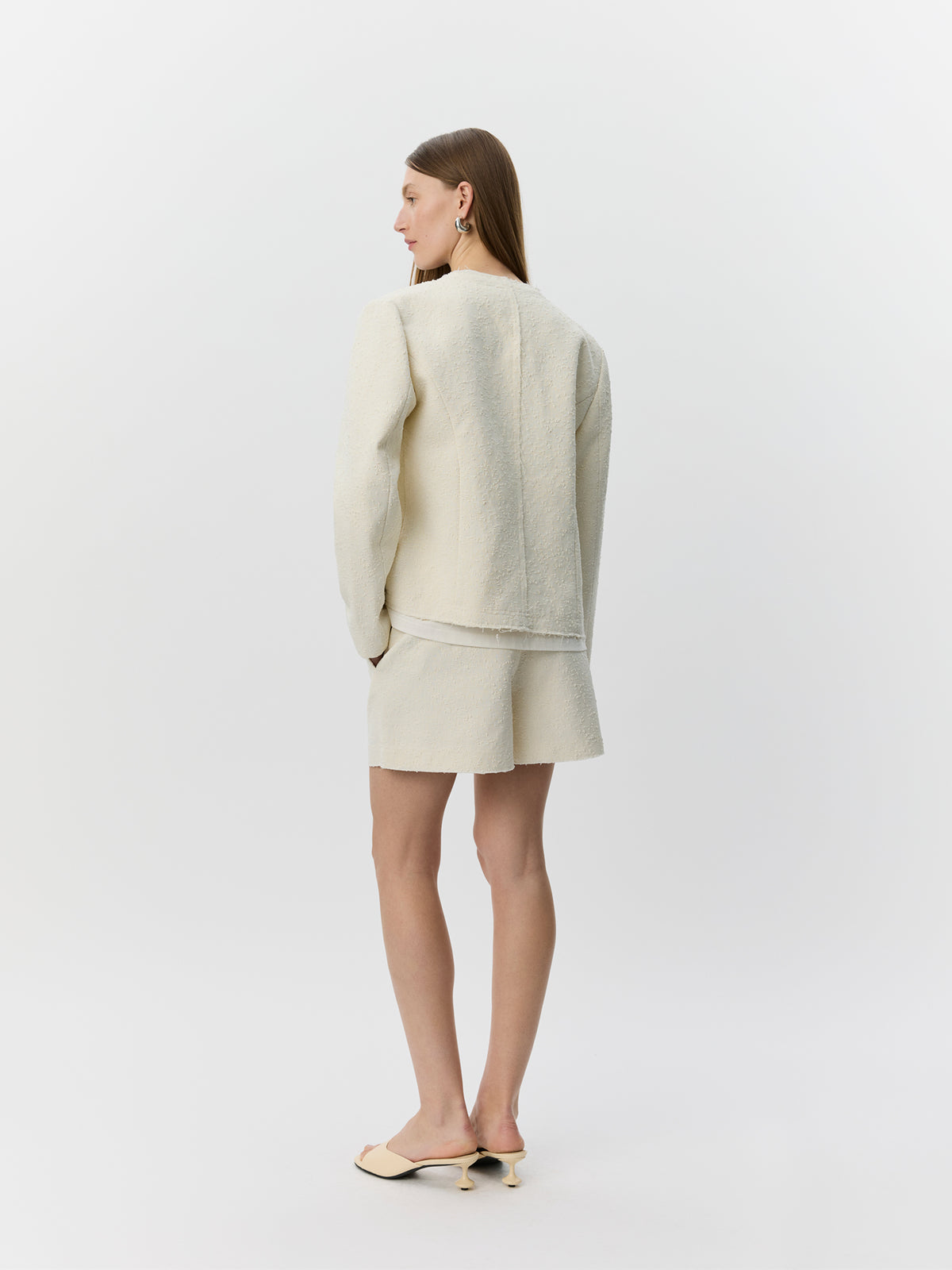Sofie Schnoor WOMEN LANASW BOUCLE BLAZER Blazer 0101 Off white