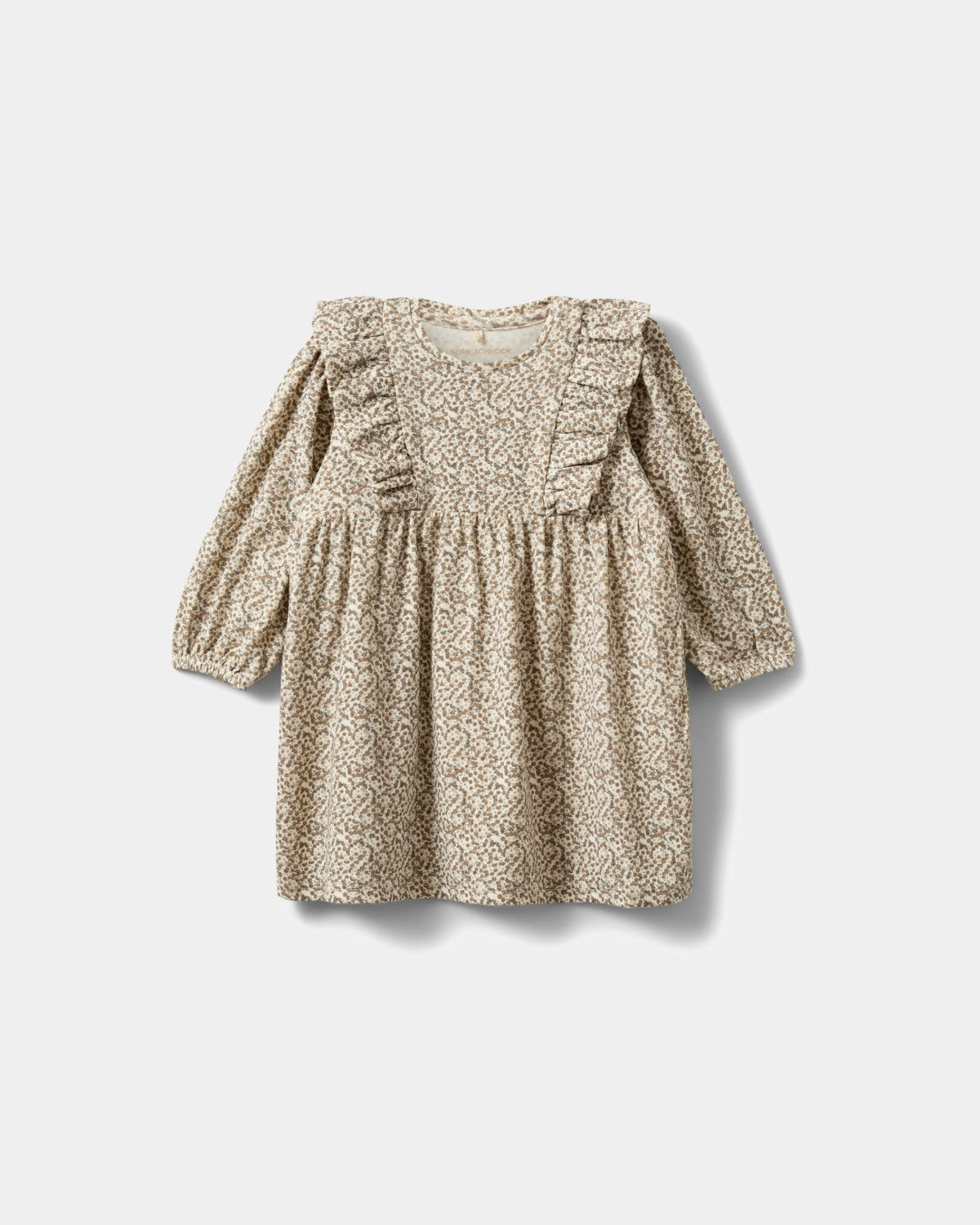 Sofie Schnoor KIDS LULAKB KJOLE Kjole 9109 Off White w AOP