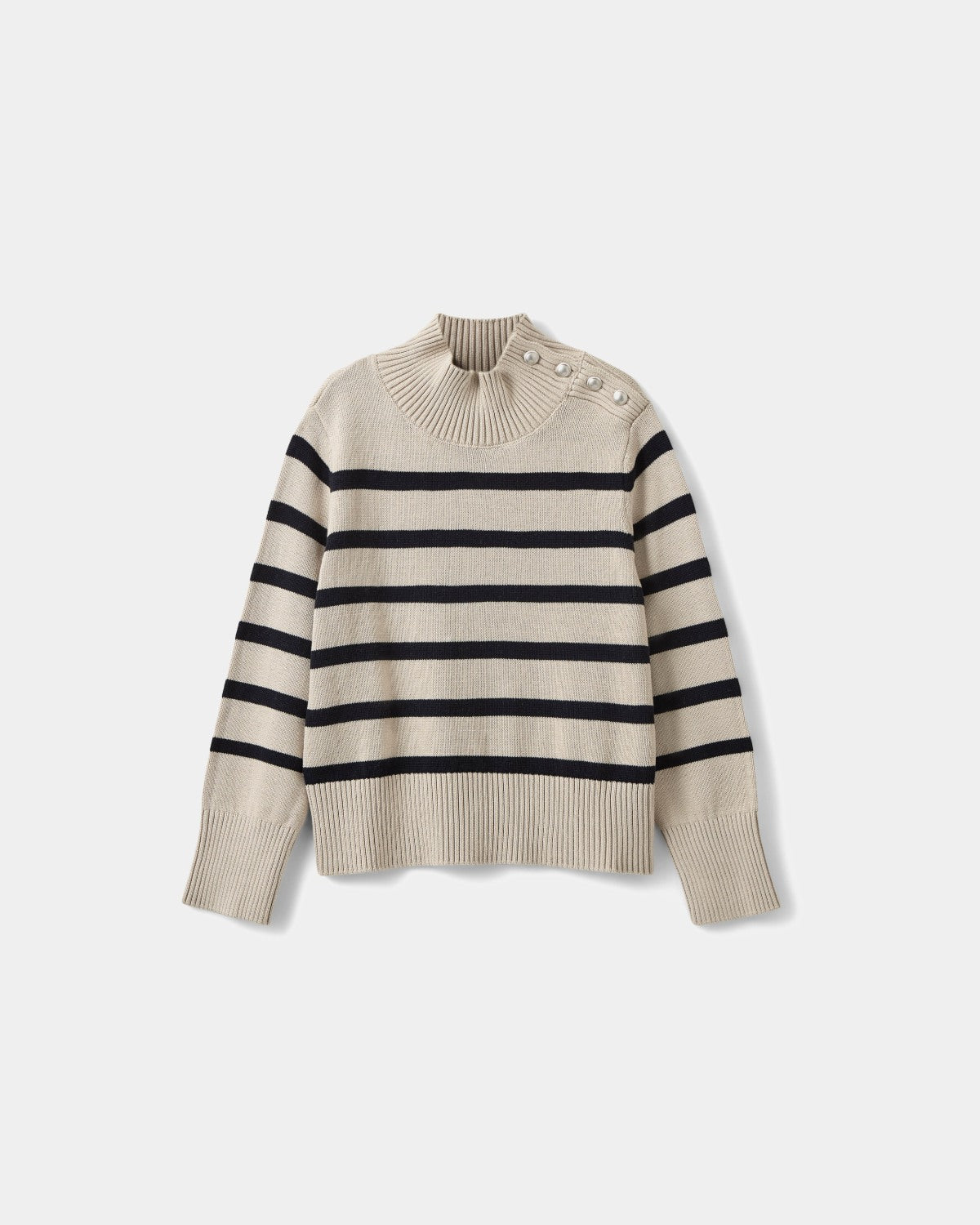 Sofie Schnoor YOUNG MARGARETSY STRIK Strik 9105 Off White / Navy Stripe