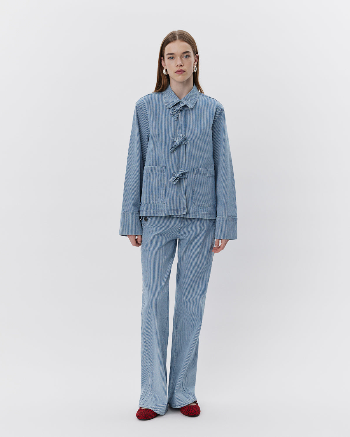 Sofie Schnoor WOMEN MARLOSW JAKKE Jakke 5092 Blue striped