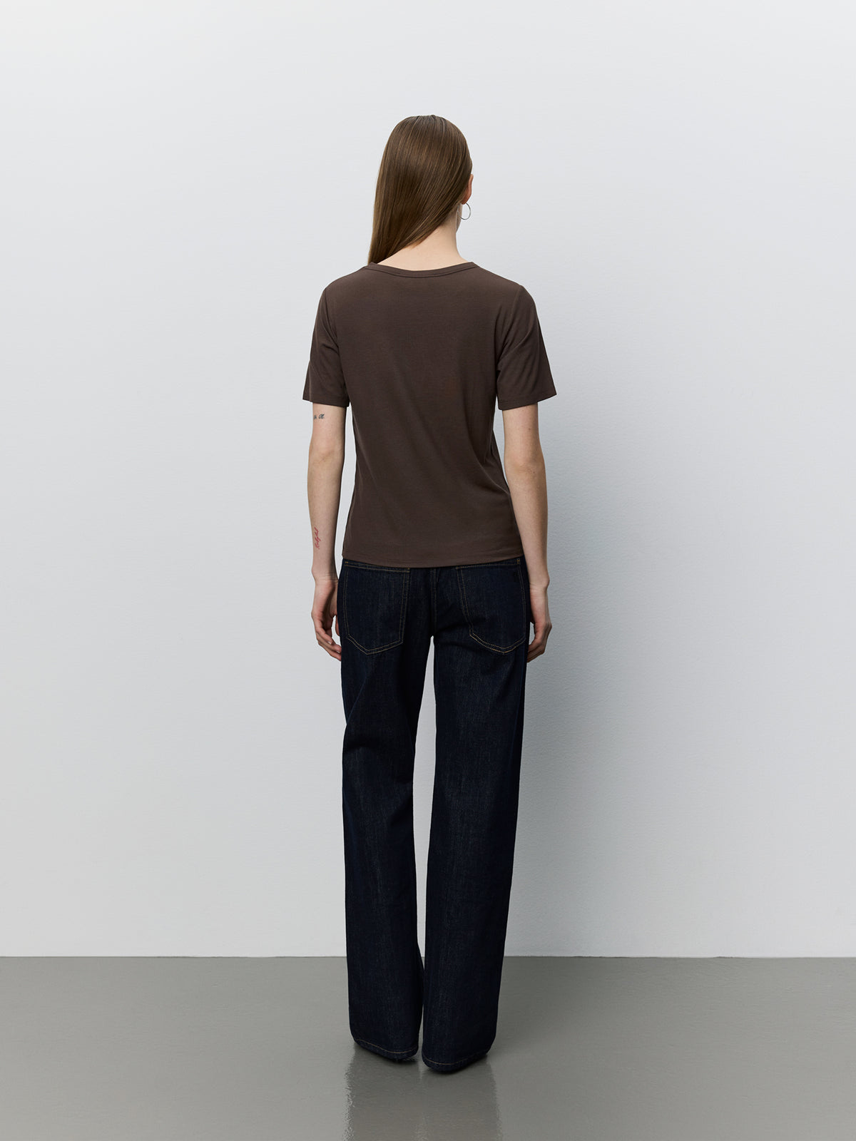 Sofie Schnoor WOMEN NATALIASW T-SHIRT T-shirt 7129 Brown Fudge
