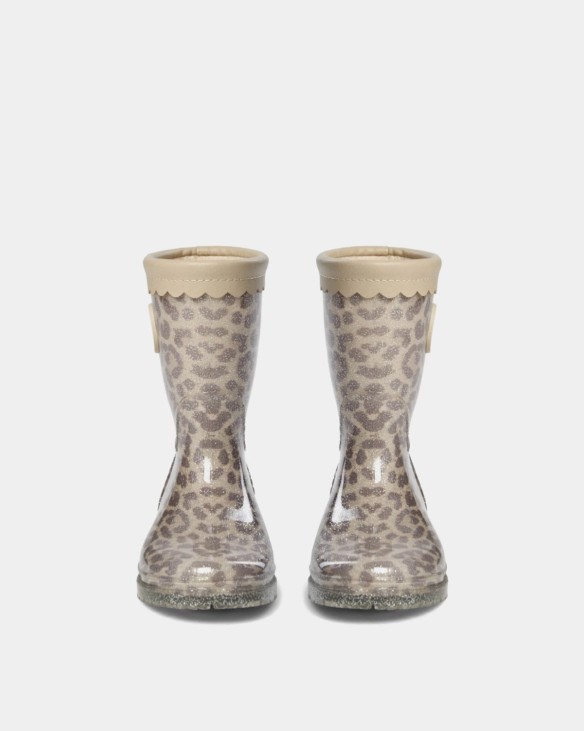 Sofie Schnoor KIDS NILLESK GUMMISTØVLE Gummistøvle 9137 AOP Beige Leopard