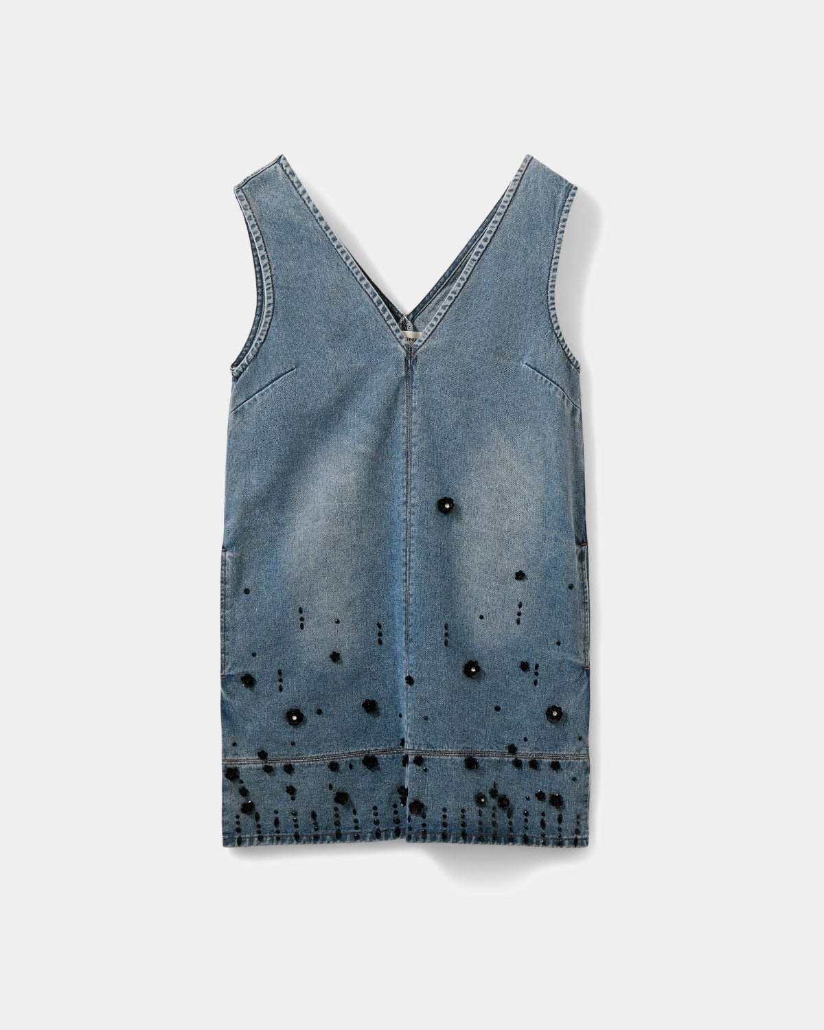 Sofie Schnoor WOMEN OLYMPESW KORT DENIM KJOLE Kjole 5002 Denim blue