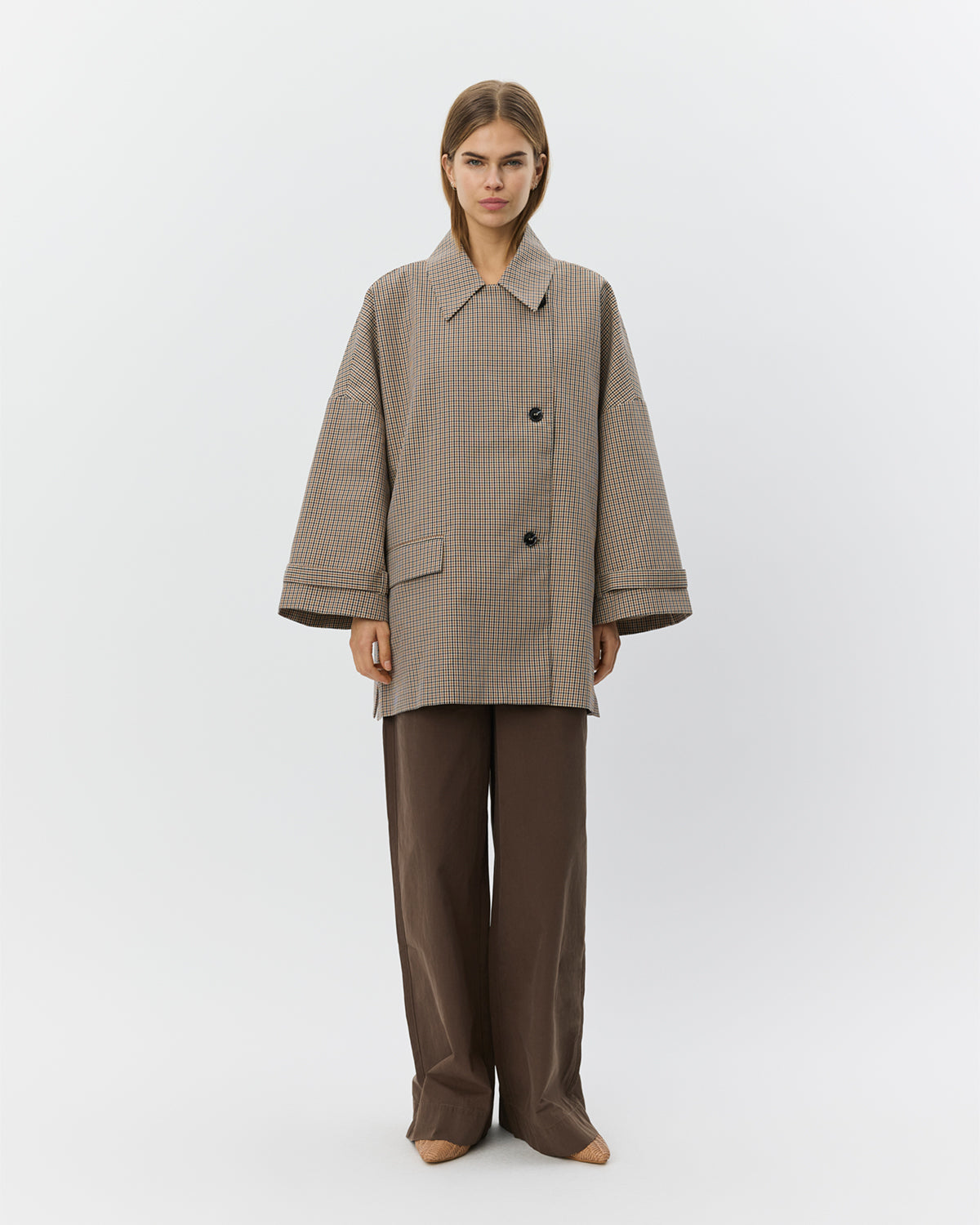 Sofie Schnoor WOMEN SELINASW OVERSIZE TERNET JAKKE Jakke 9064 Check