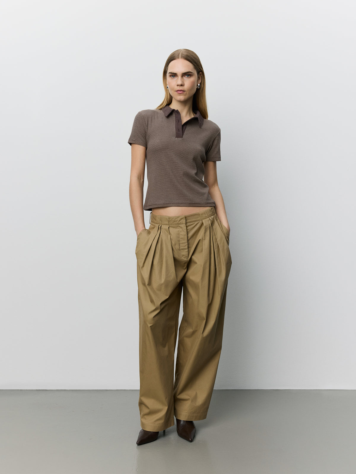 Sofie Schnoor WOMEN TAMARASW BARREL BUKSER Buks 7055 Light brown