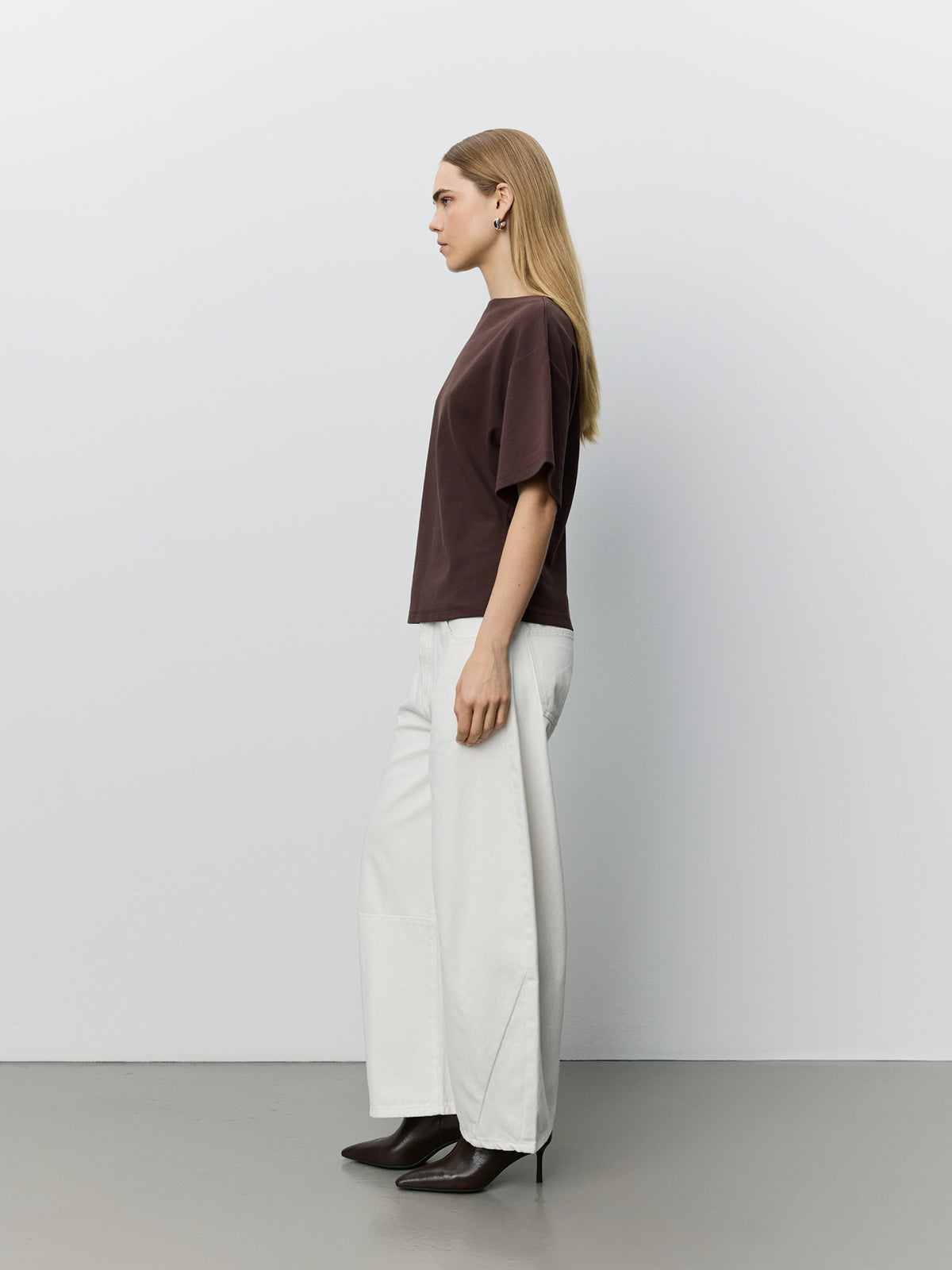Sofie Schnoor WOMEN TEASW T-SHIRT T-shirt 7025 Dark brown