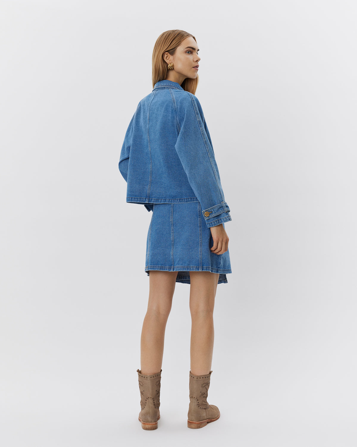 Sofie Schnoor WOMEN THINASW NEDERDEL Nederdel 5002 Denim blue