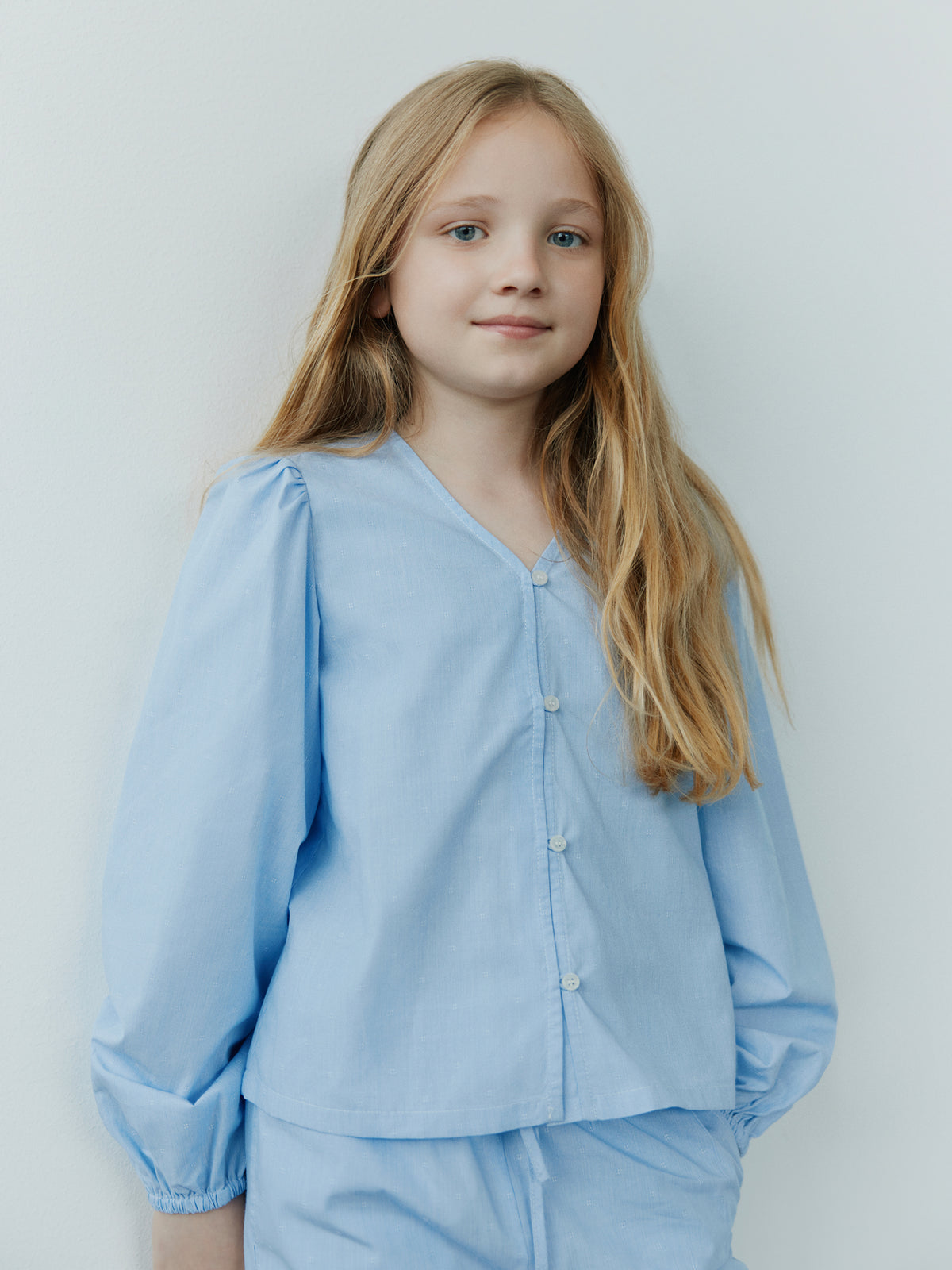 Sofie Schnoor YOUNG VADASY SKJORTE Skjorte 5063 Light blue