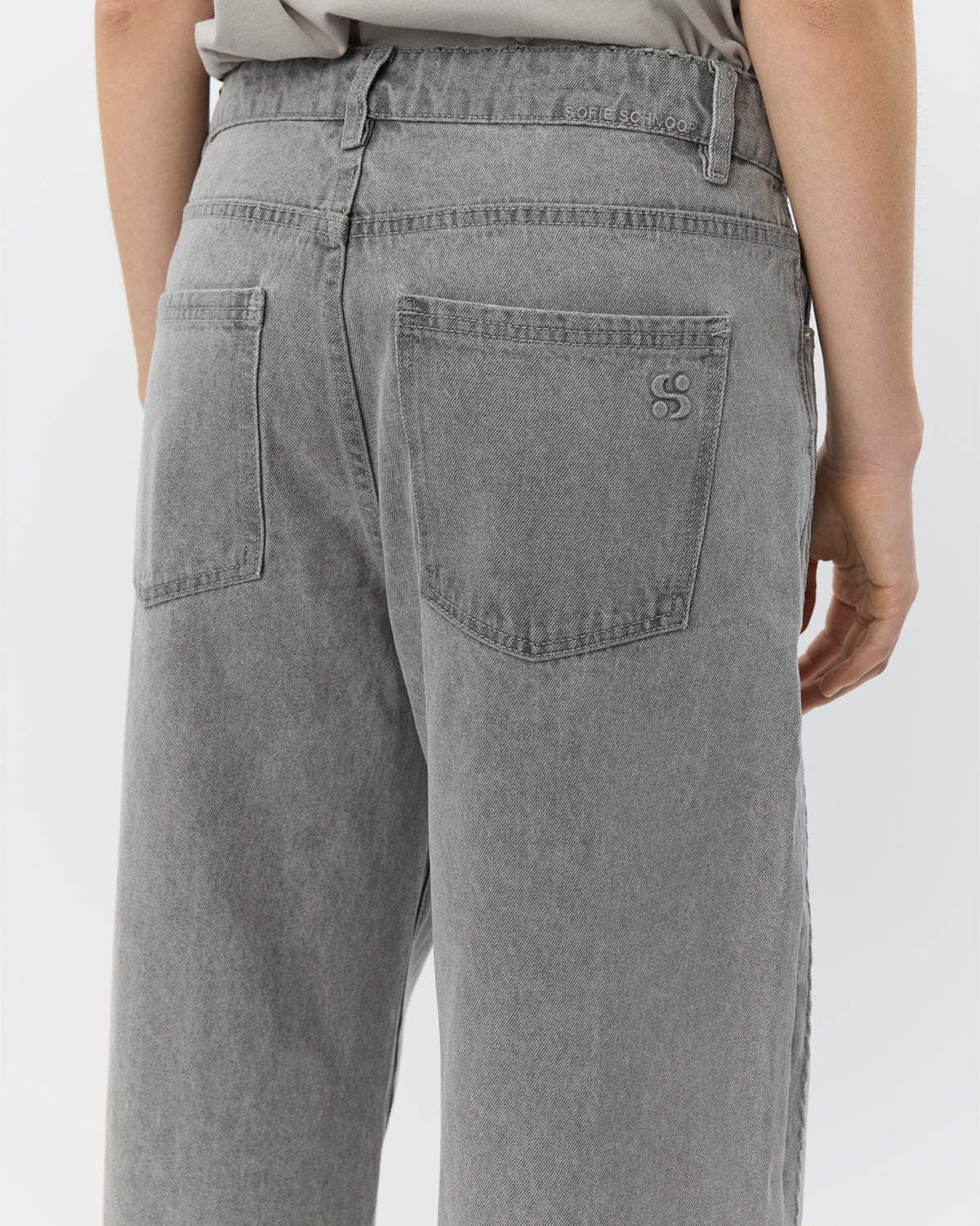 Sofie Schnoor WOMEN VALENCIASW TAPERED JEANS Jeans 8052 Stone Grey