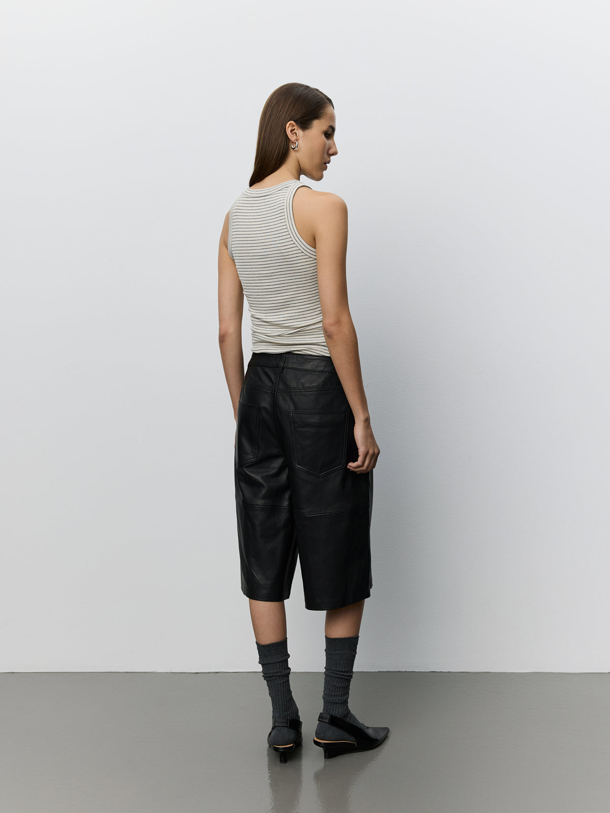 Sofie Schnoor WOMEN VOKESW LÆDERSHORTS Shorts 1000 Black