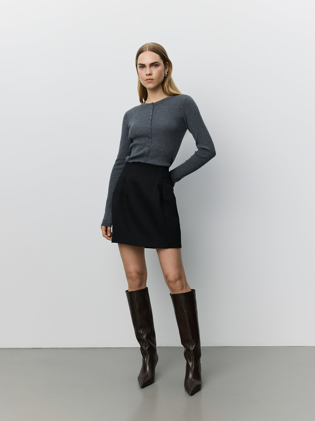 Sofie Schnoor WOMEN ABBIESW MINI NEDERDEL Nederdel 1000 Black