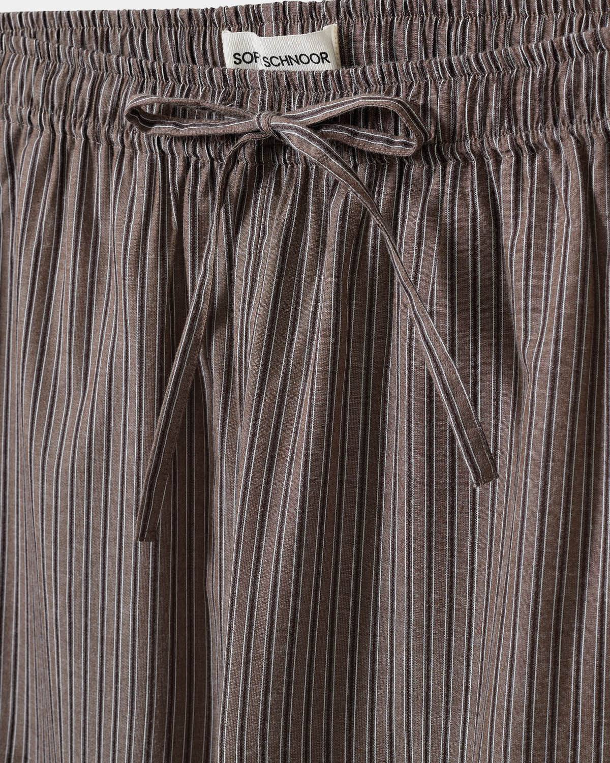 Sofie Schnoor WOMEN ABIGAILESW BUKSER Buks 7166 Dark Brown Striped