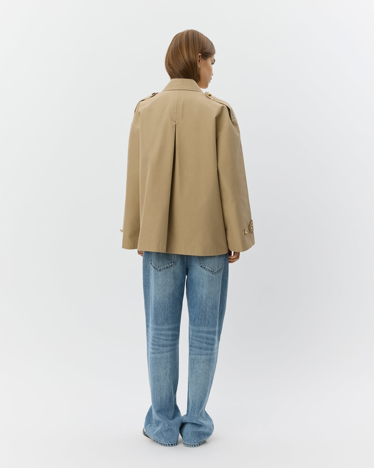 Sofie Schnoor WOMEN ADRIASW KORT TRENCH COAT Jakke 7012 Camel