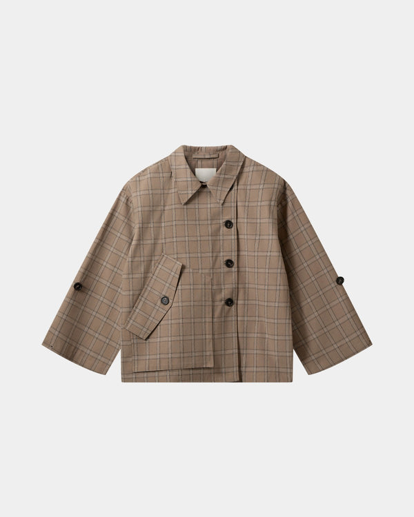 AGATHASW KARIERTE JACKE
