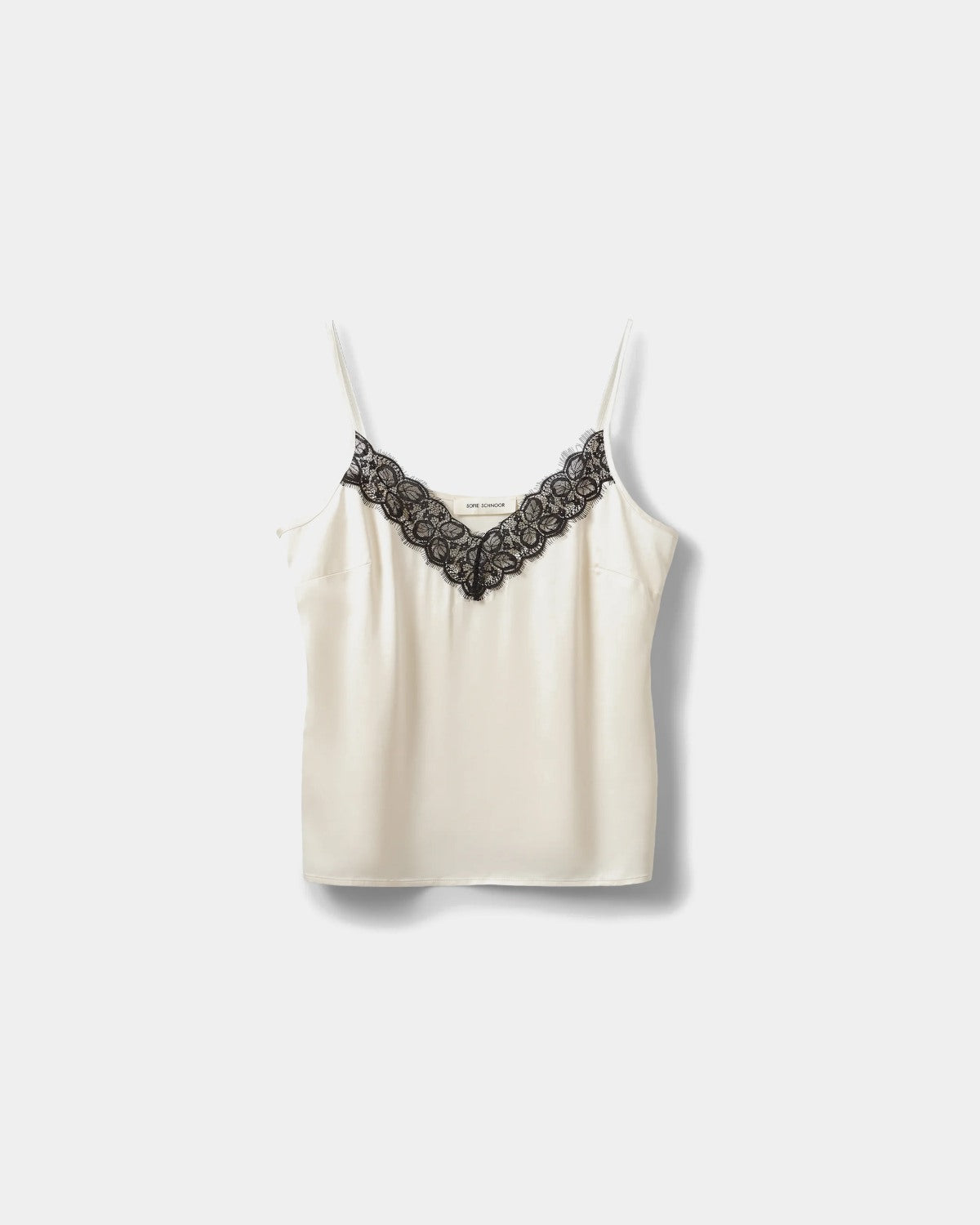 Sofie Schnoor WOMEN AGGIESW SLIP TOP Top 0159 Cream White