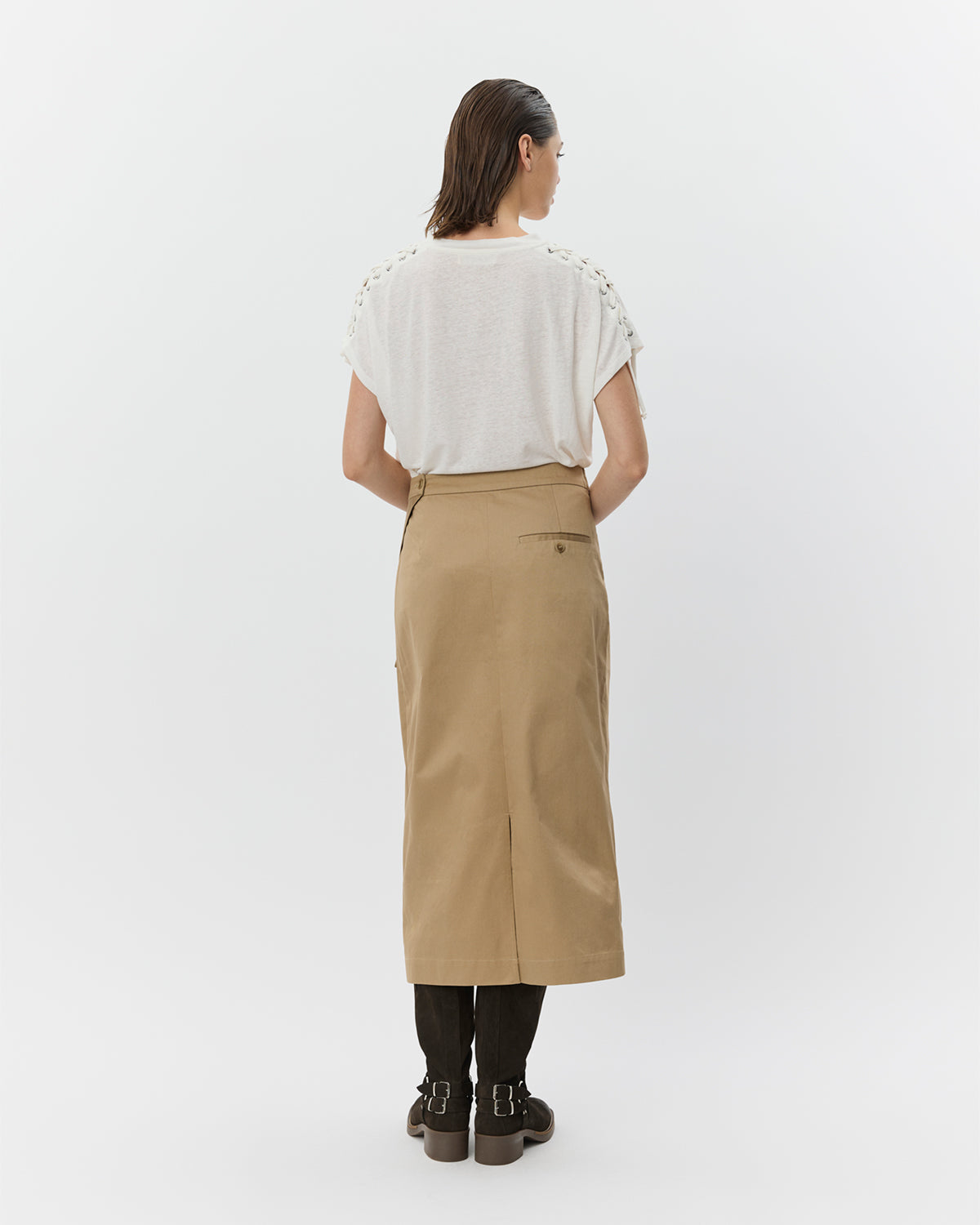 Sofie Schnoor WOMEN ALEIDSW HØR MIX T-SHIRT T-shirt 0101 Off white