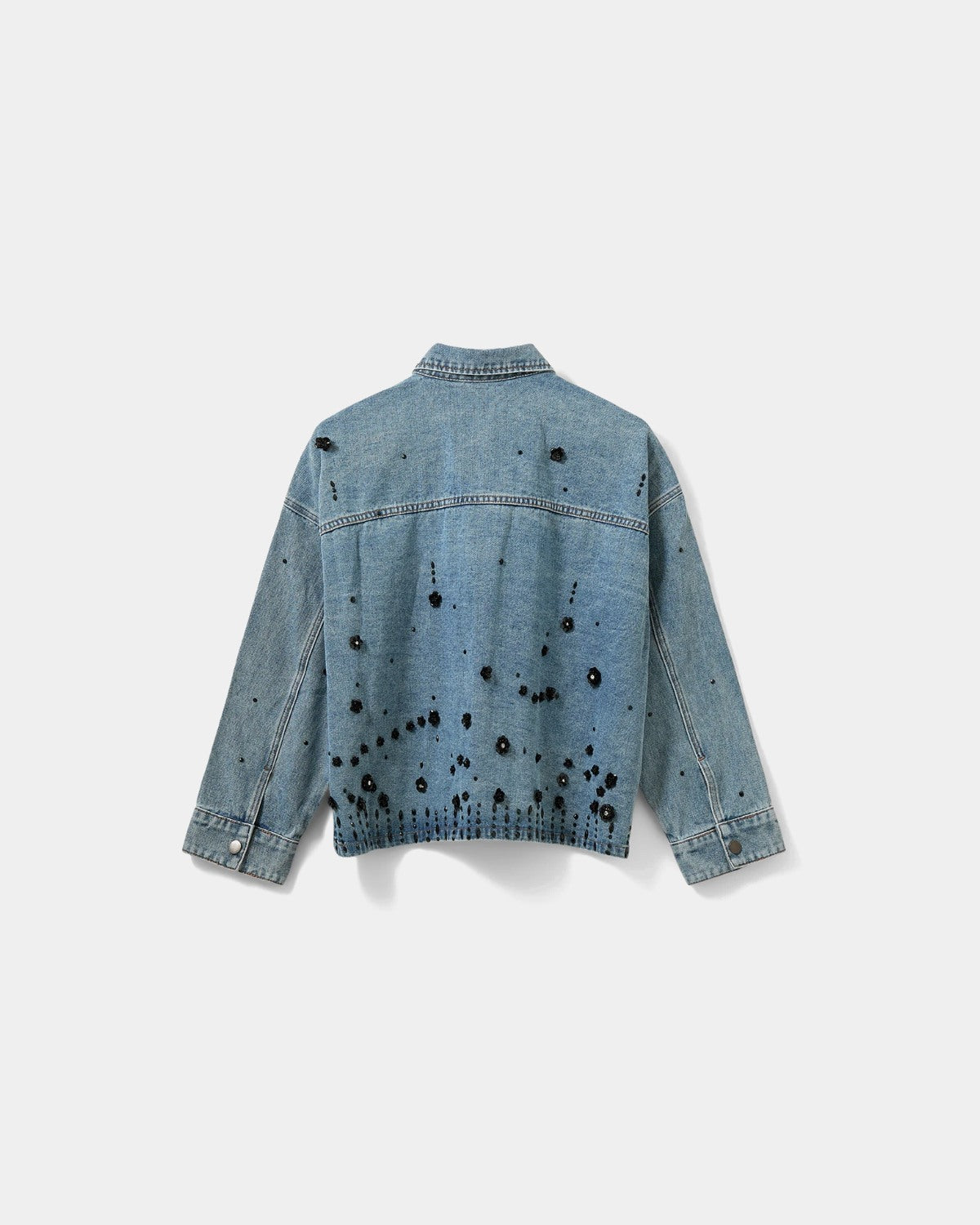 Sofie Schnoor WOMEN AMAYASW BOXY DENIM JAKKE Jakke 5002 Denim blue