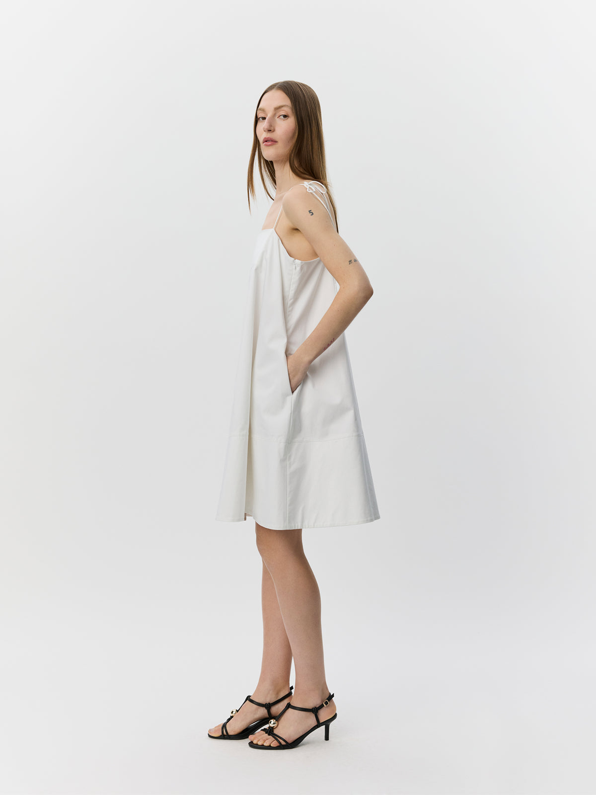 Sofie Schnoor WOMEN ANAYASW A FORM MINI KJOLE Kjole 0101 Off white