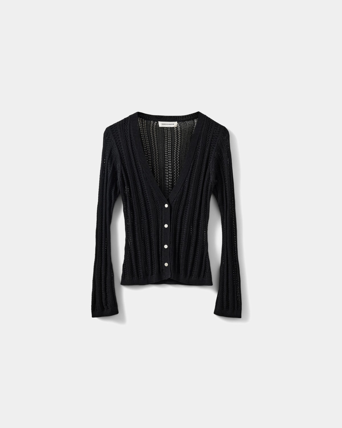 Sofie Schnoor WOMEN AYRASW STRIK CARDIGAN Strik 1000 Black