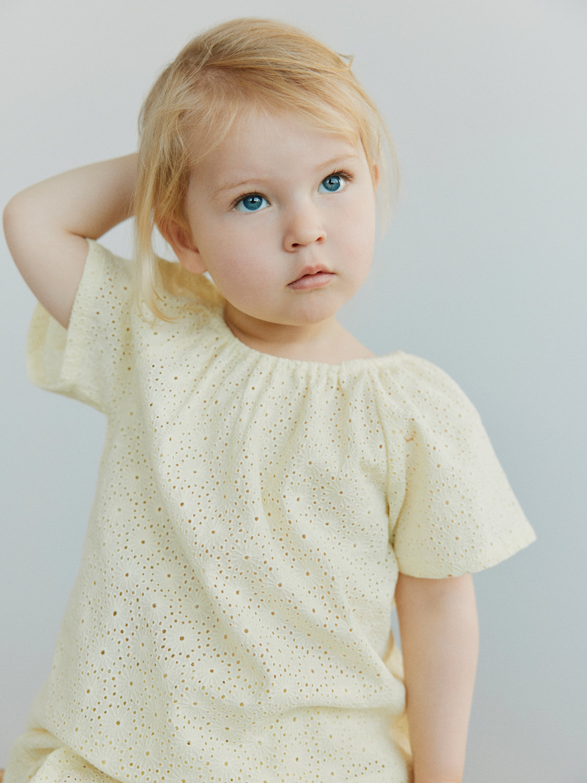 Sofie Schnoor KIDS ALMINAKB BLUSE Bluse 2042 Butter Yellow
