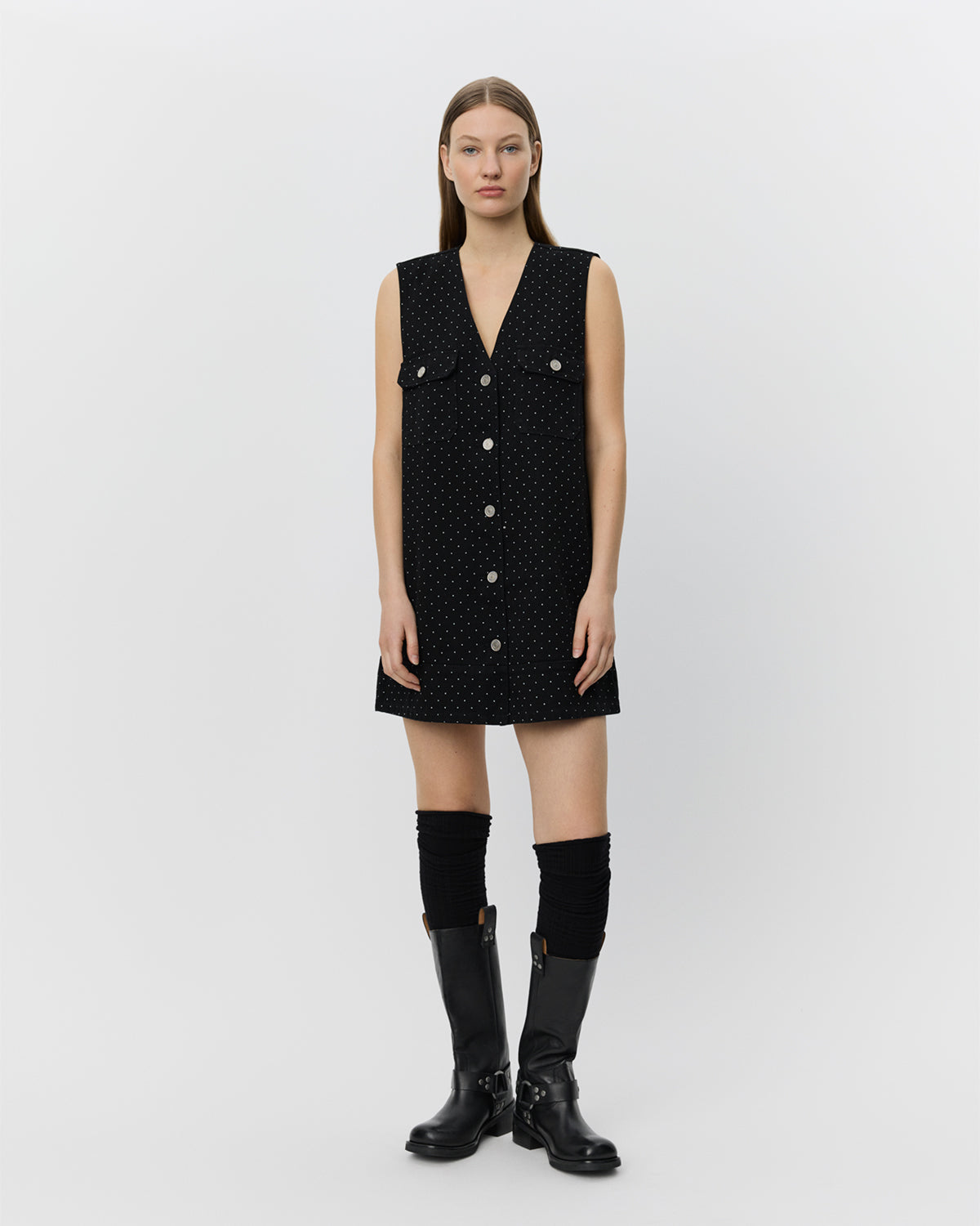 Sofie Schnoor WOMEN BILLIESW KJOLE Kjole 1000 Black