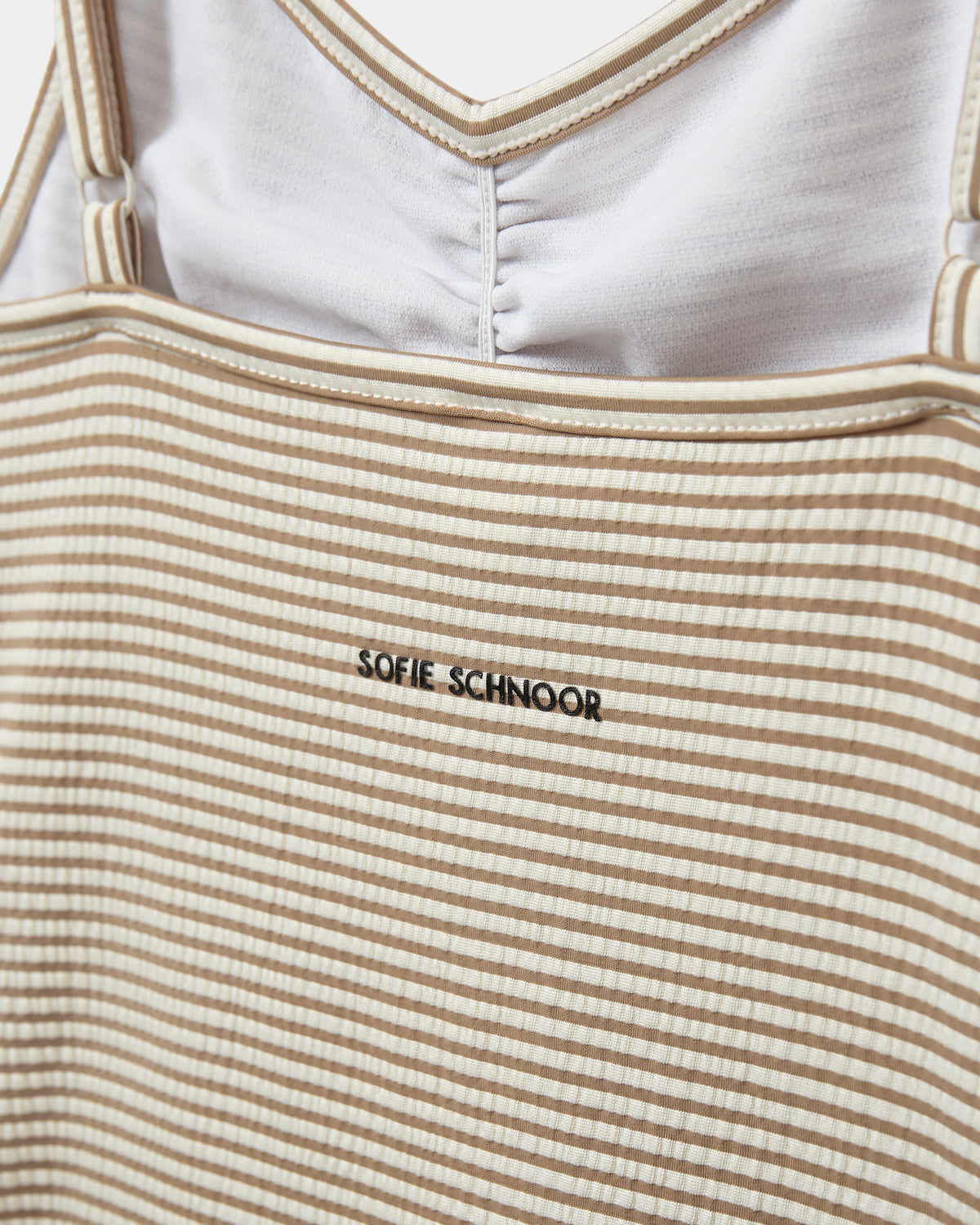 Sofie Schnoor YOUNG BRITALIANASY BADEDRAGT Badedragt 7157 Warm Stone Stripe
