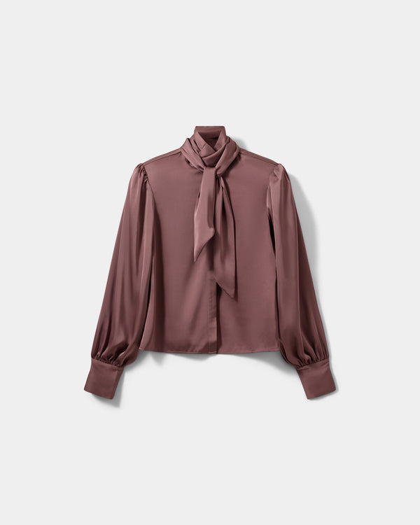 CARINASW SATIN-HEMD