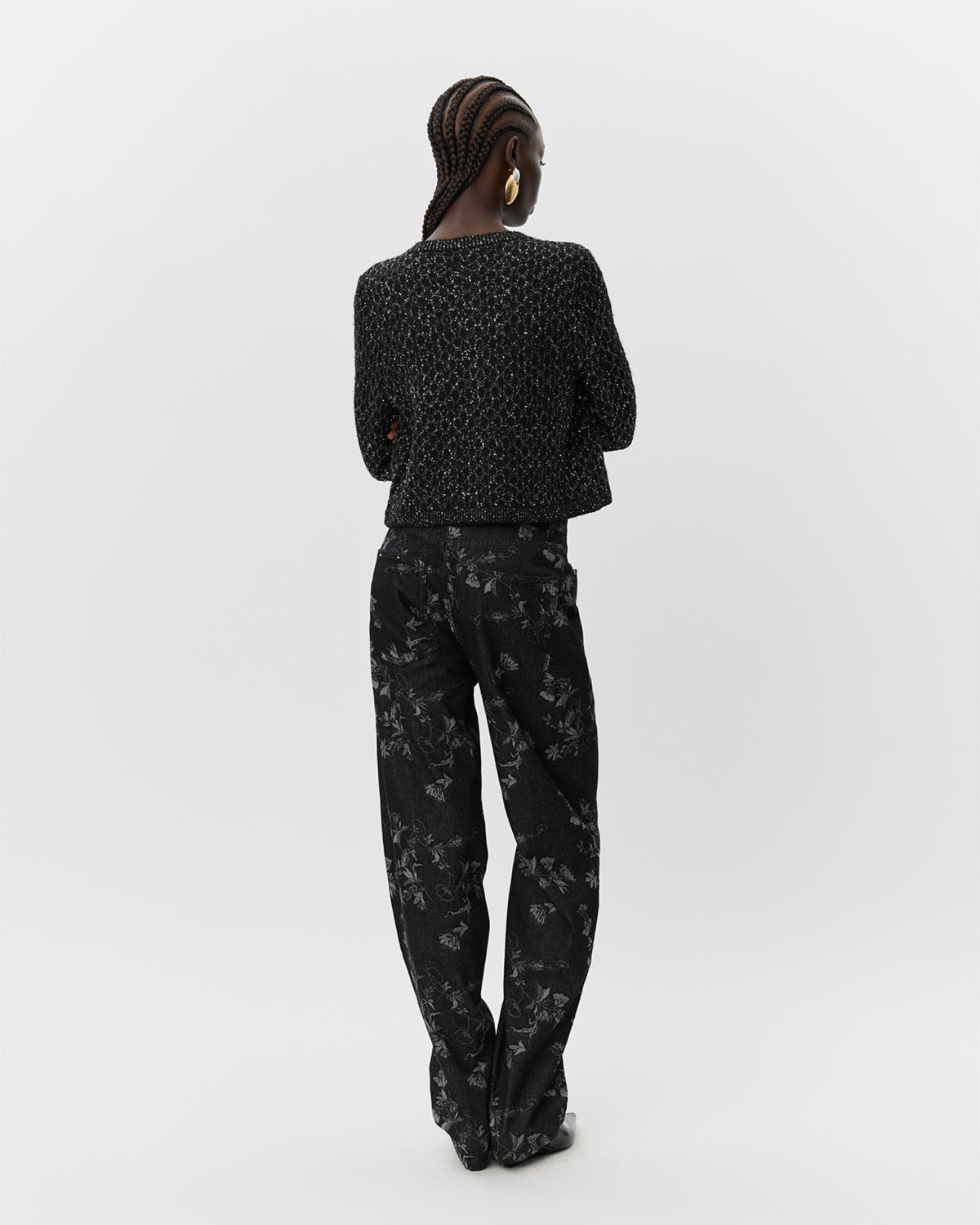 Sofie Schnoor WOMEN CARNETSW CARDIGAN Cardigan 1003 Black glitter
