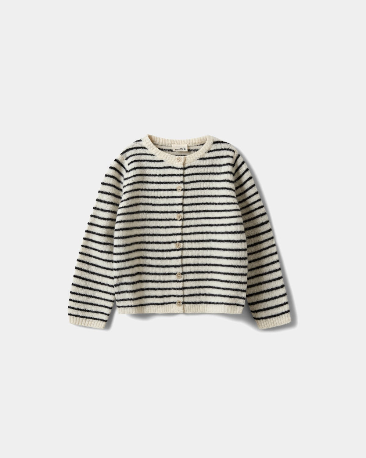 Sofie Schnoor KIDS CISSEKB CARDIGAN Cardigan 0140 Off White Striped