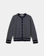 CISSESW GESTREIFTER CARDIGAN