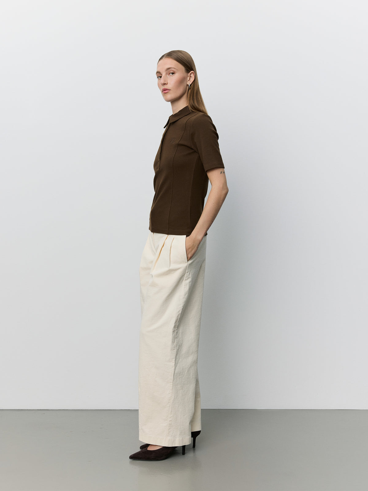 Sofie Schnoor WOMEN CORLIESW FLØJLSBUKSER Buks 0101 Off white