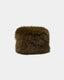 DORASW FAUX-FUR-HUT